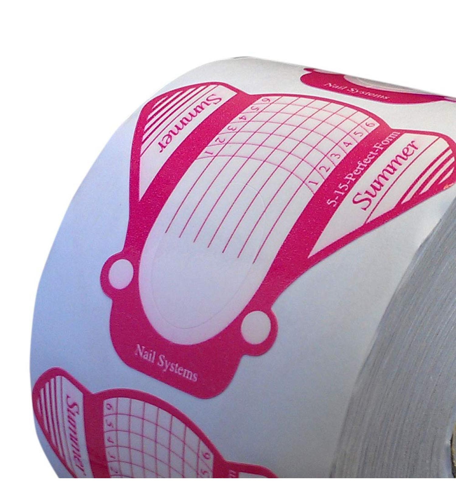 100pcs. Modelling template *Butterfly* nail extension without tip