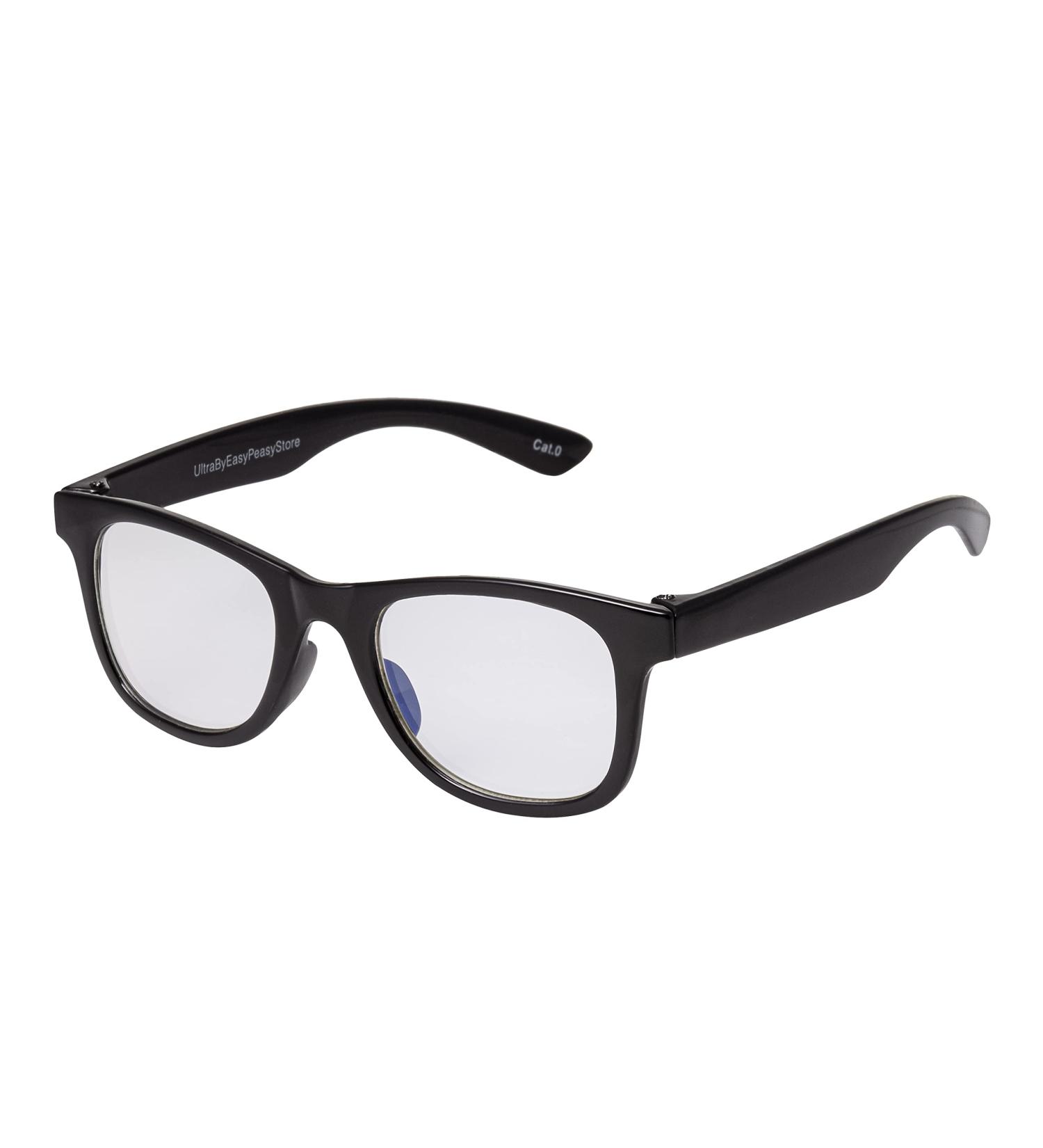 Ultra Blue Light Blocking Glasses for Kids | Anti-Blue Light Gaming and Screen Protection | Ages 3-8 | UV Protection | Classic Black - Buy Online on GoSupps.com