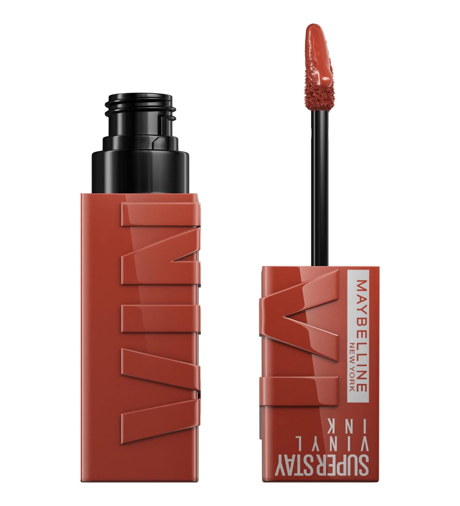Maybelline SuperStay Vinyl Ink Liquid Lipstick 130 Extra - Smudge-Free & Long-Lasting Lip Colour - Buy Online on GoSupps.com