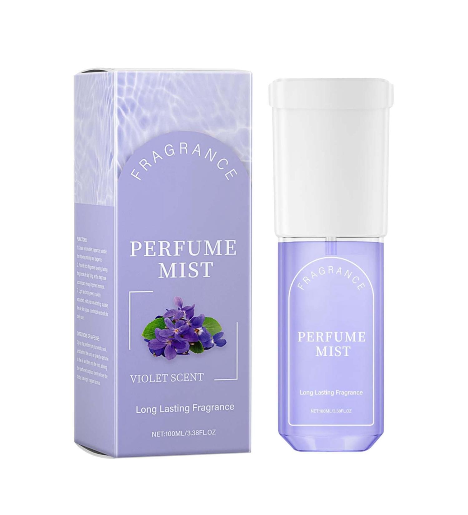 Perfume for Women Violet flower - Body Perfume Spray Romantic Long Lasting Eau De Parfum Captivating Hair Mist Suitable for Travel Size Presents for Women 4.6x4.7x13.4 G - Buy Online on GoSupps.com