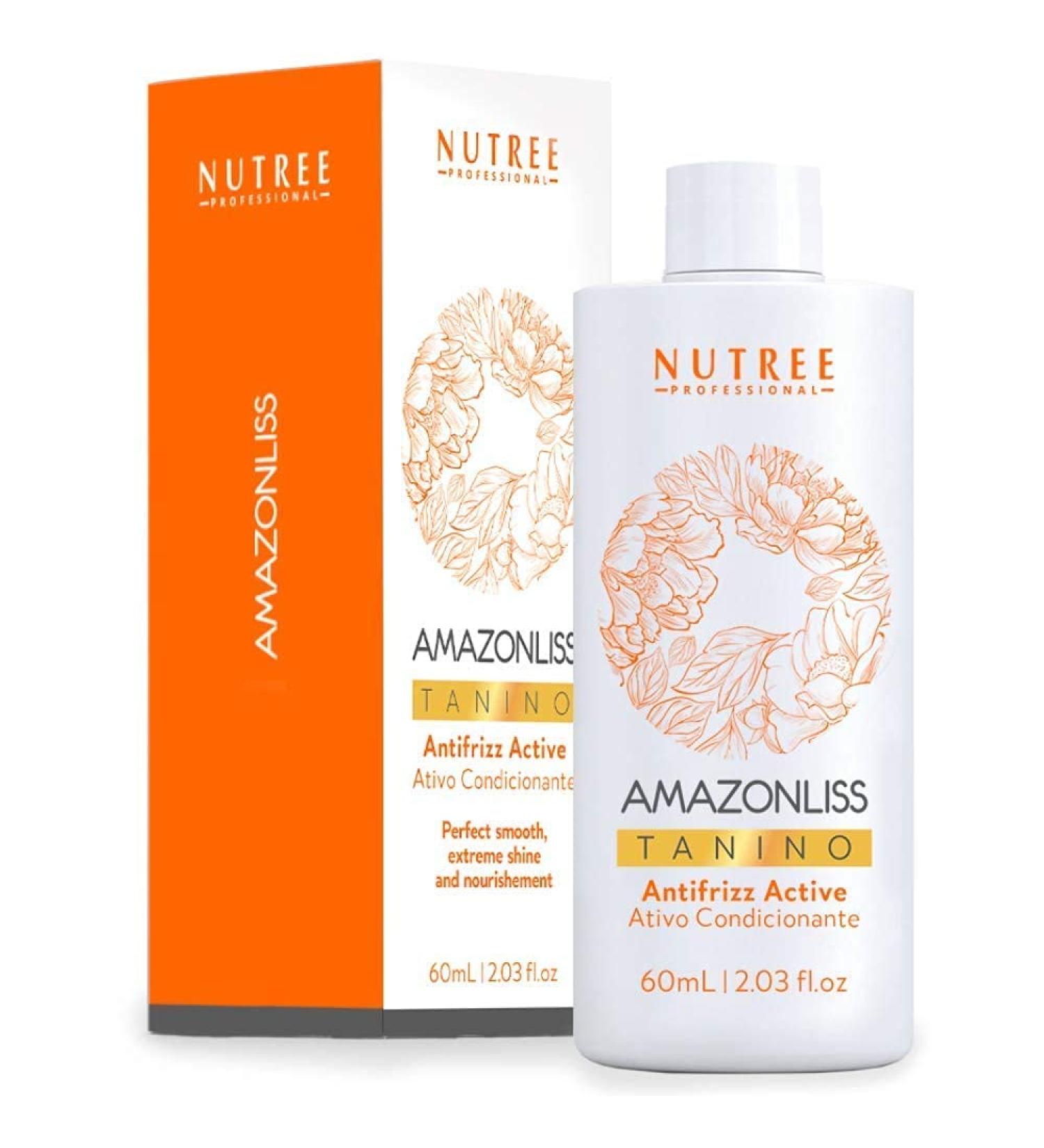 Amazonliss Tanino Hair Straightening Treatment - Smoothing Hydrating Repairing - Extreme Shine - Formaldehyde Free - 2.03 Fl.oz - Buy Online on GoSupps.com