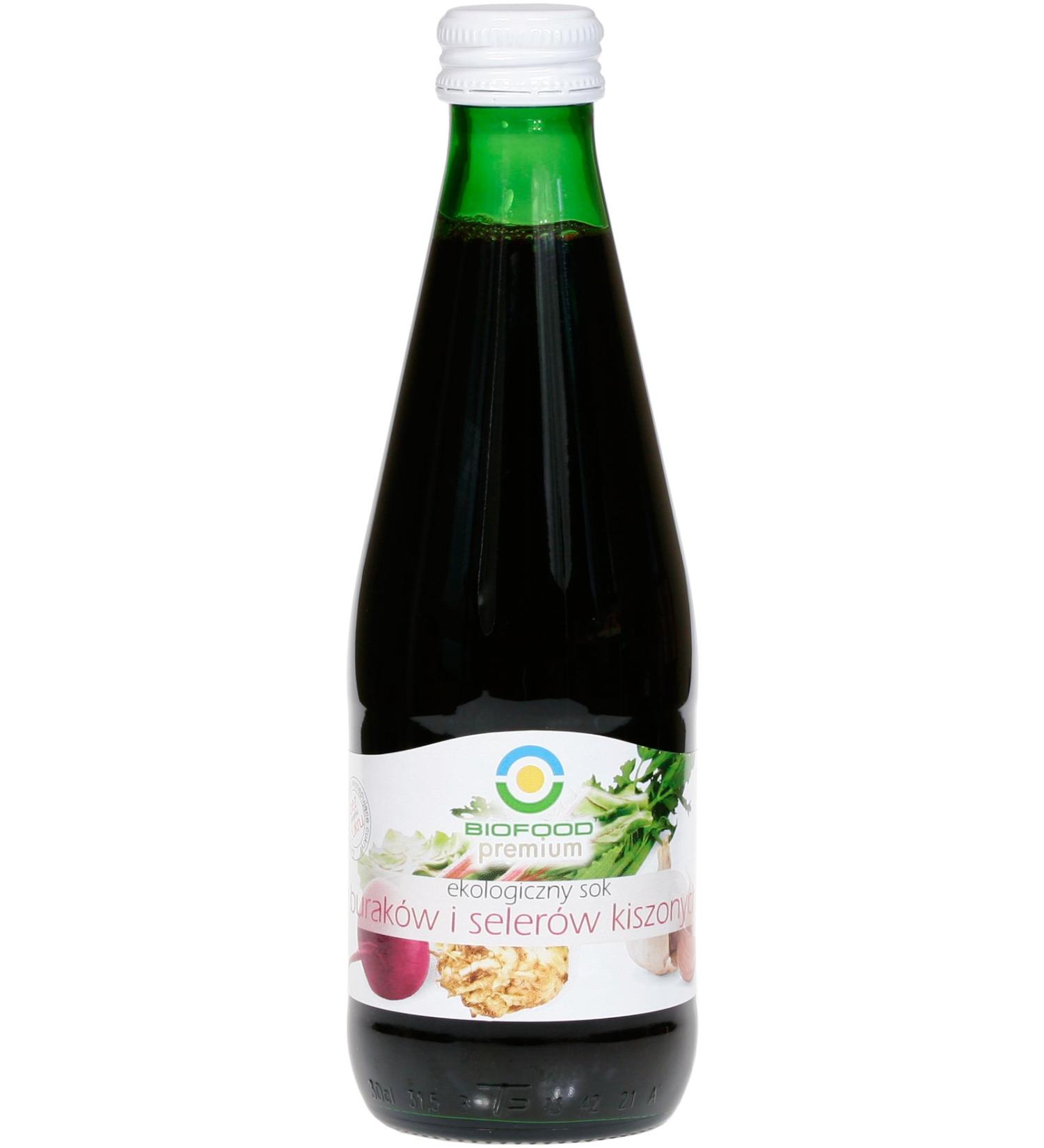 Beetroot and celery juice ORGANIC 300ml - BIO FOOD