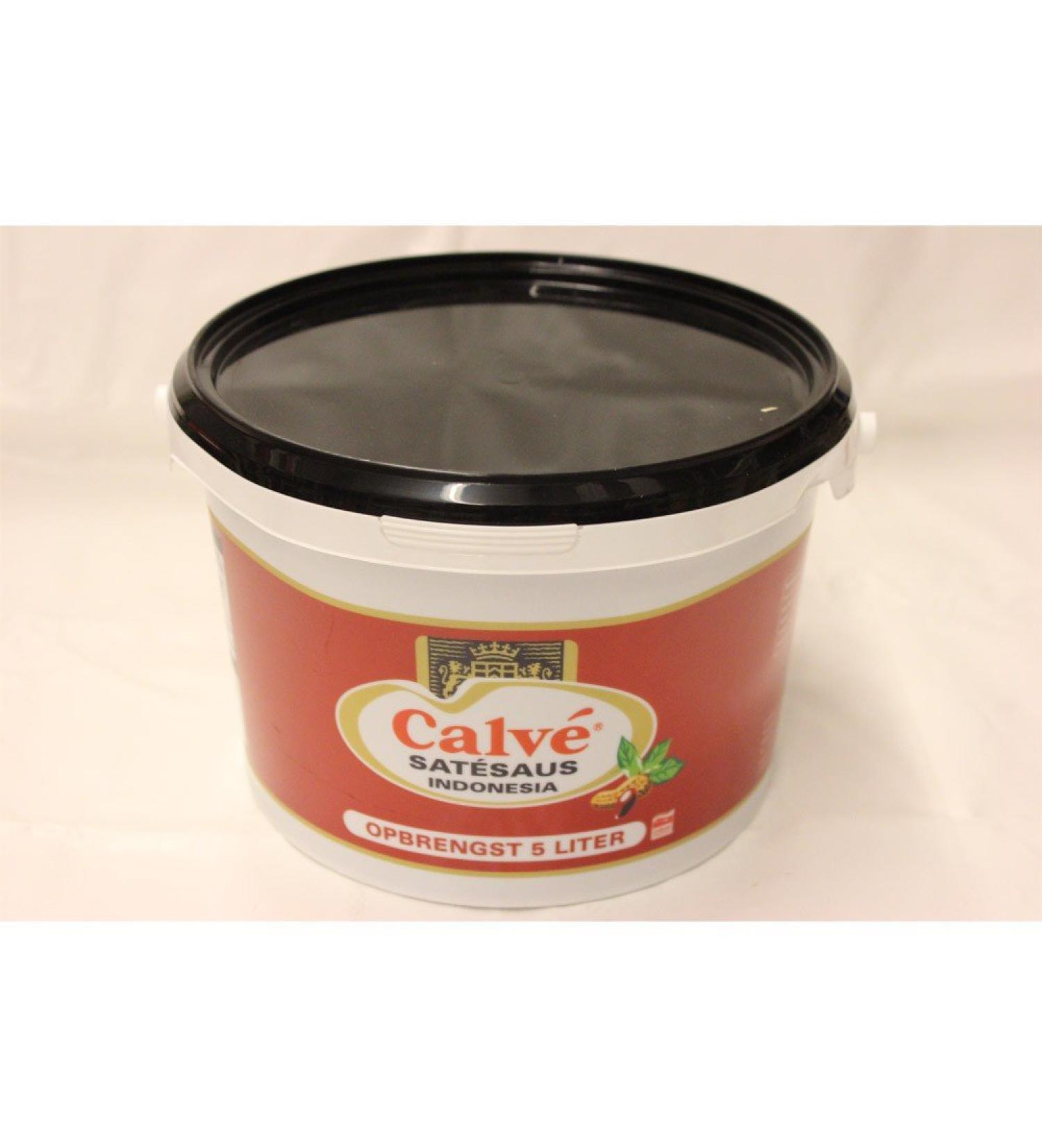 Unbekannt Calv -Sat saus Indonesia Bucket 2500 g (Indonesian Sat Sauce)
