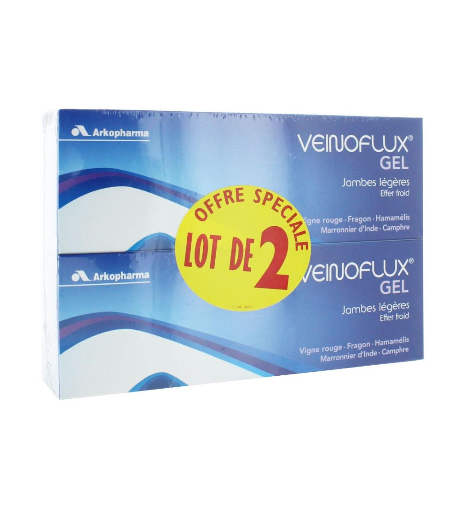 Arkopharma Veinoflux Effet froid 150ml x 2