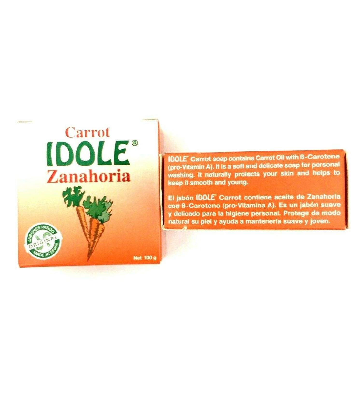 IDOLE SOAP 100 g CARROT by Idole
