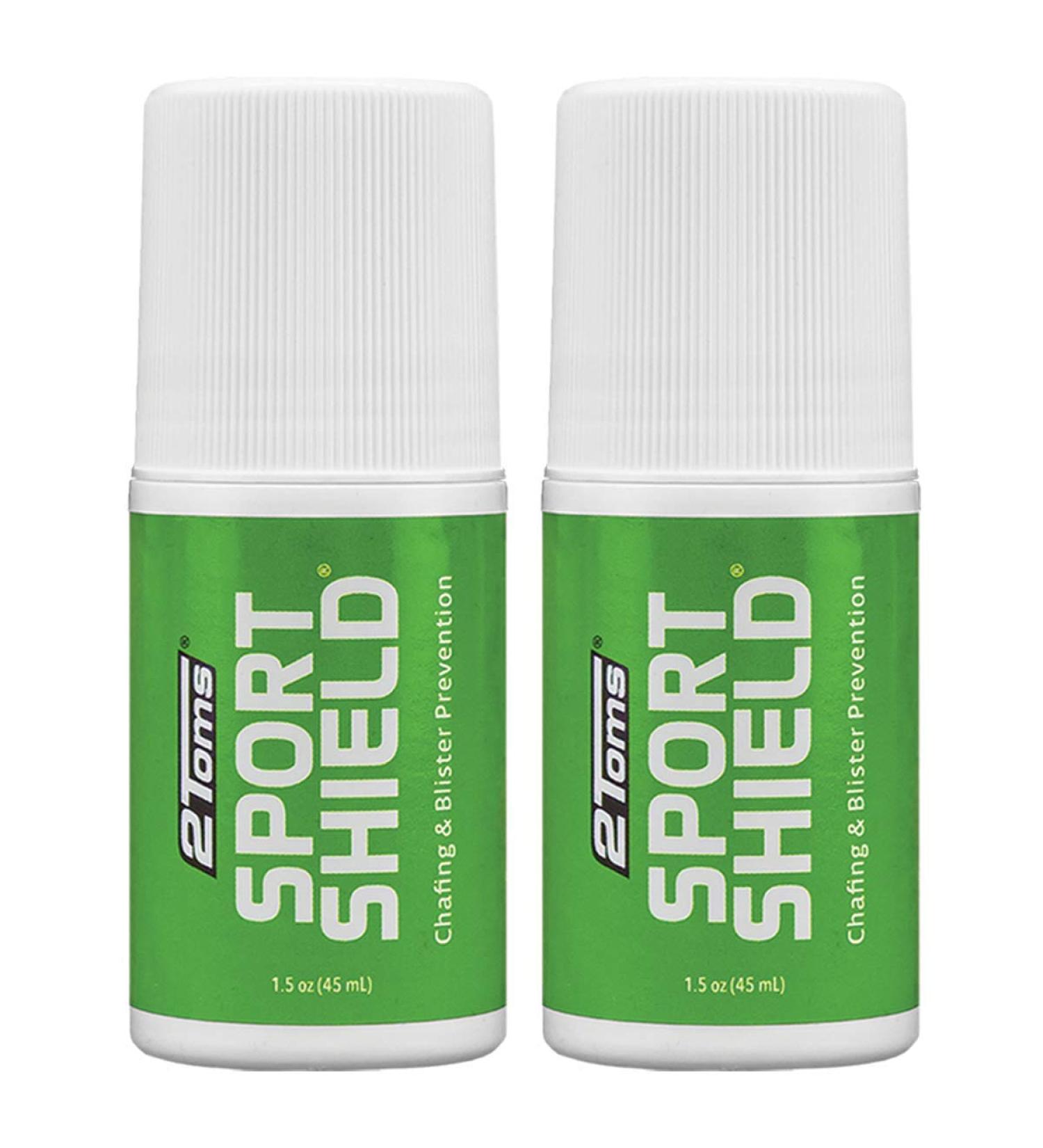 2Toms SportShield Original Formula | 1.5 oz x 2 Bottles | All-Day Anti Chafe & Blister Prevention, Waterproof Protection - Buy Online on GoSupps.com