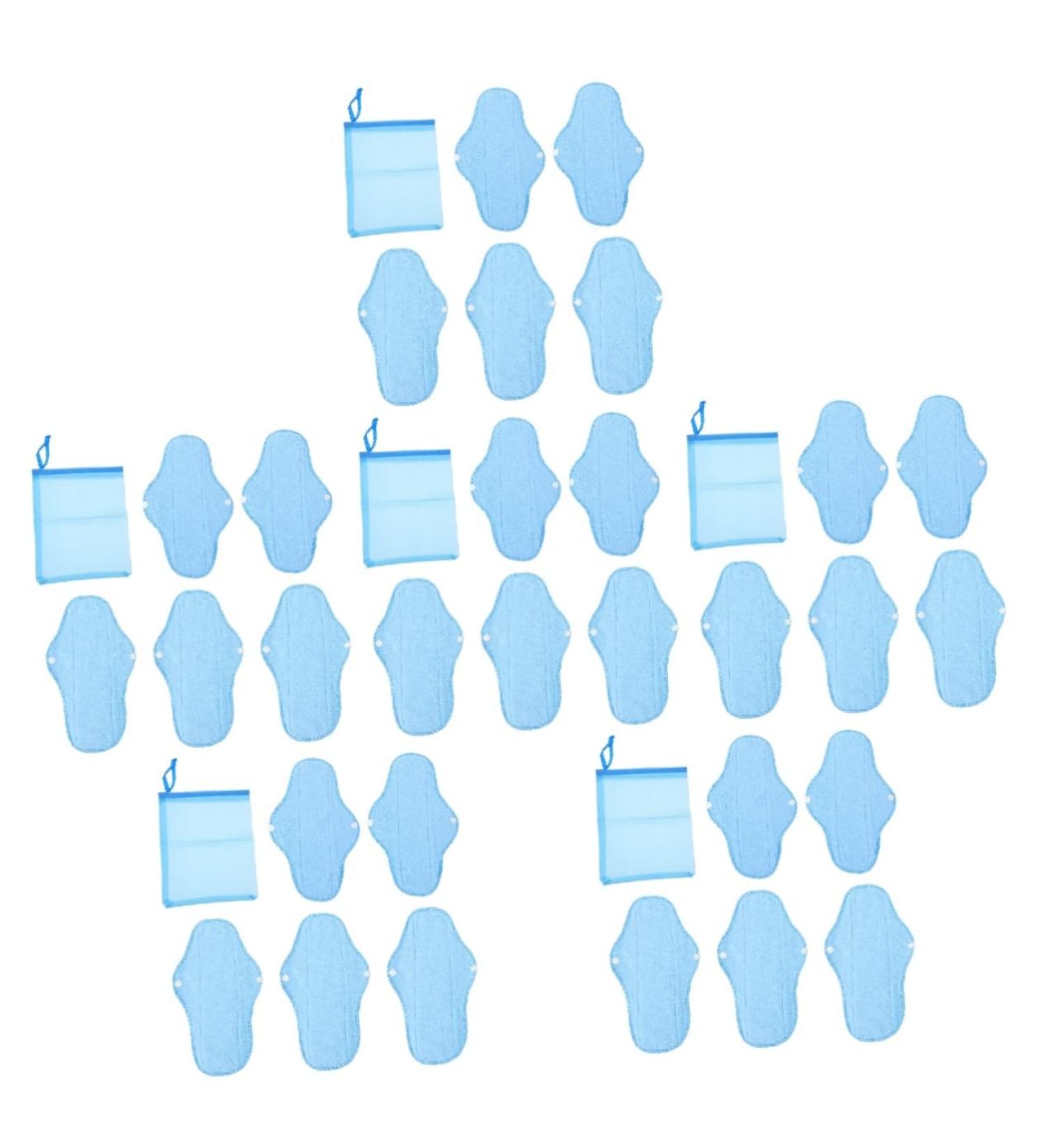 FOMIYES 6-Sentence Polarfleece Reusable Menstrual Pad Insoles - Washable Women's Hygiene Cushions & Accessories - Buy Online on GoSupps.com