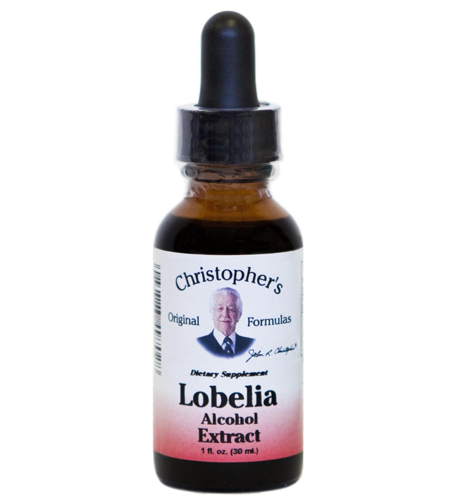 Dr Christopher's Formula Lobelia Alcohol Extract, 1 Fluid Ounce 1 Fl Oz (Pack of 1) - Buy Online on GoSupps.com