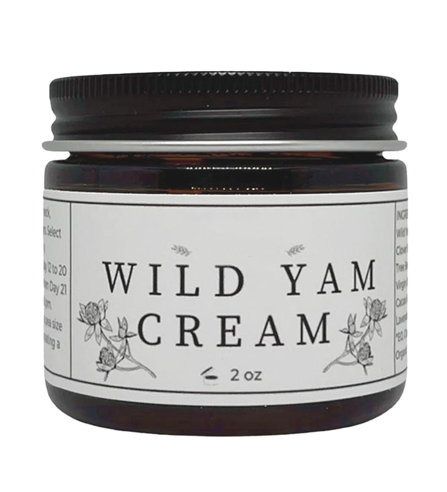 Wild Yam Cream Natural Wild Yam Cream 60ml Wild Yam Cream for Hormone Balance Wild Yam Skin Cream Enhances Barrier Cream - Buy Online on GoSupps.com