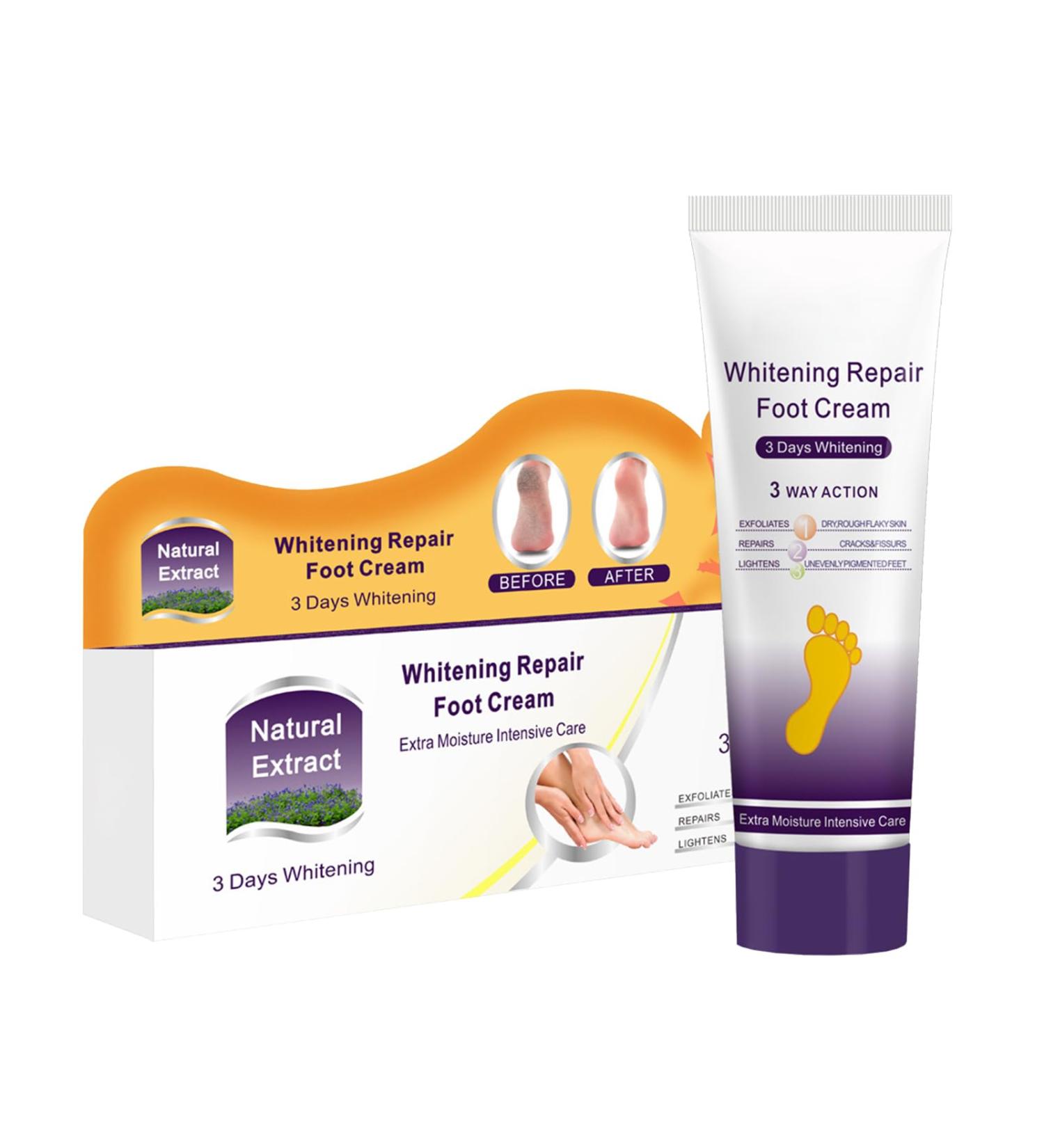 Foot Repair Cream Heel Balm for Dry Cracked Feet Dry Foot Repair Gel 100ml for Knees Elbows and Hands Foot Moisturizer Foot Moisturizer - Buy Online on GoSupps.com