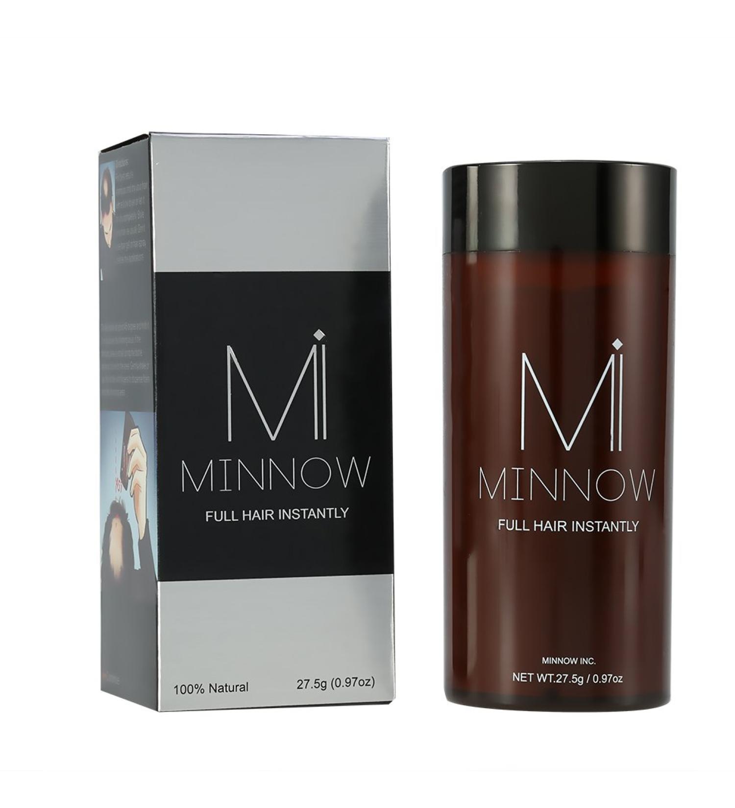 Buy Minnow 4 Hair Fiber - Bulk Hair for Men & Women Natural Look Hair Concealer for Baldness (Light Brown) - International Shipping Available - Buy Online on GoSupps.com