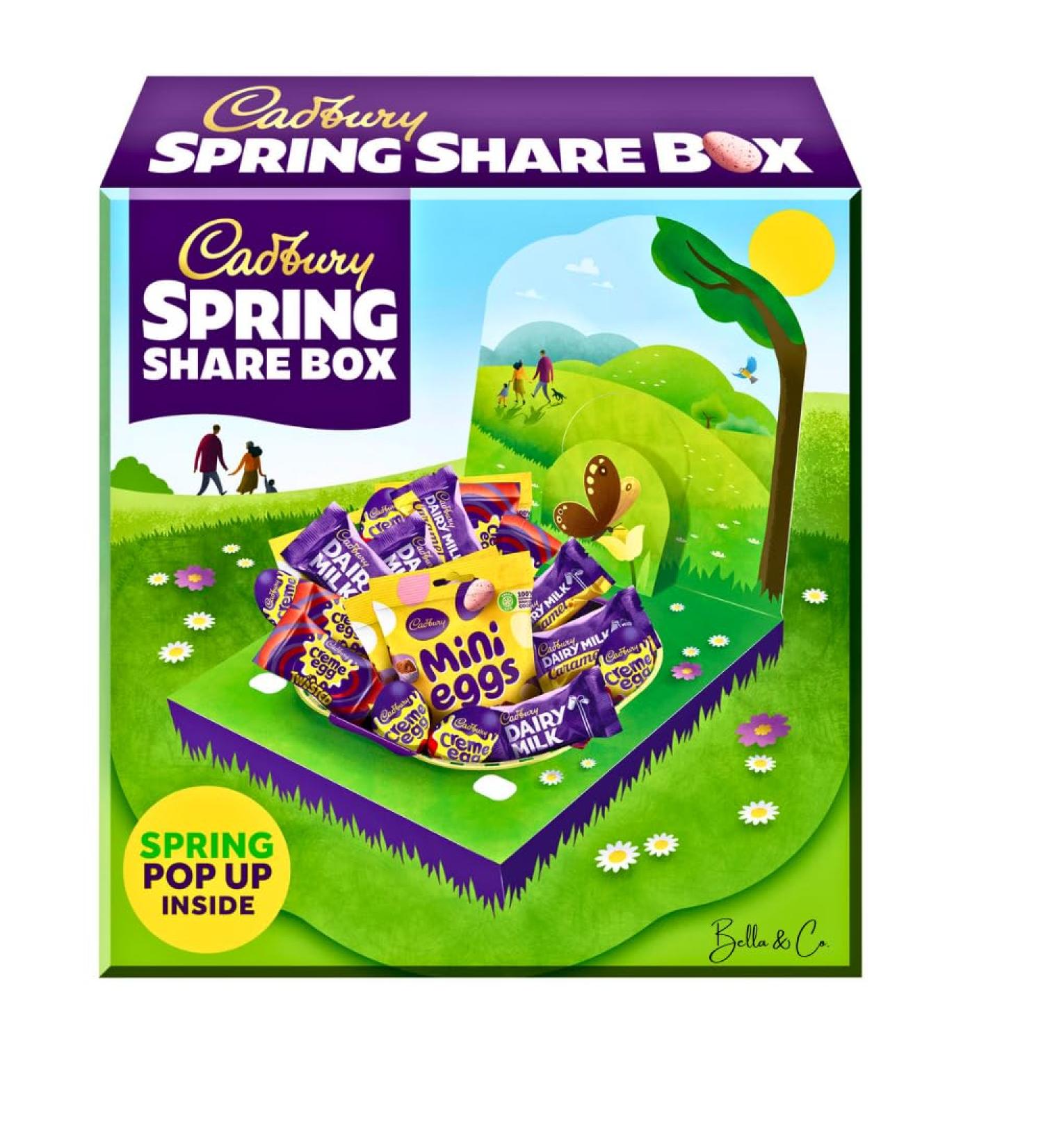 Chocolate Easter Spring Share Box | Chocolate Easter Egg 2023 | Creme Eggs | Perfect for Egg Hunt | Chocolate Gifts | Thank You Gifts | Easter Party | 450g. - Buy Online on GoSupps.com