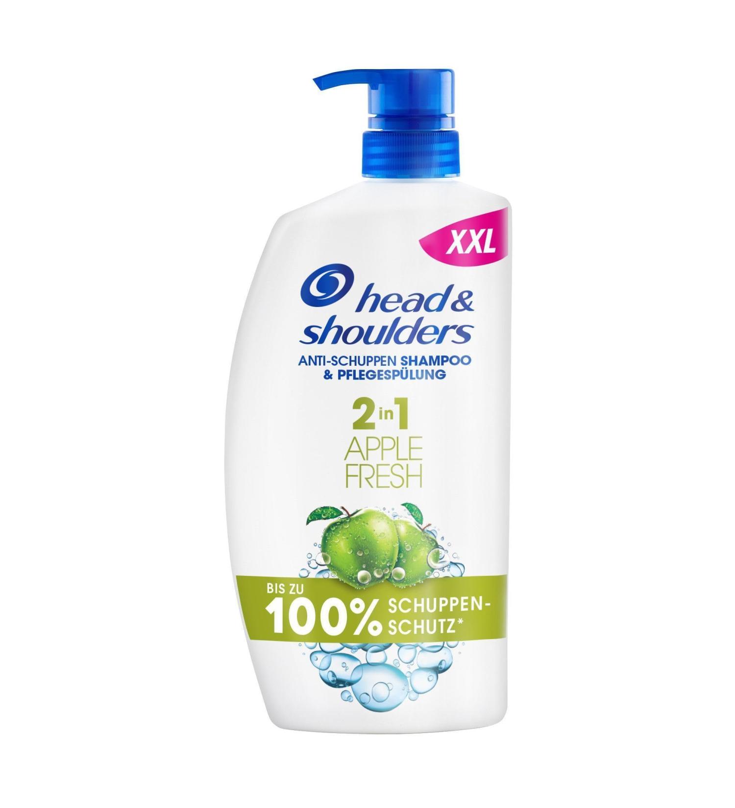Head & Shoulders Apple Fresh 2in1 Anti-Dandruff Shampoo 800ml - Up to 100% Dandruff Protection Clinically Tested for All Hair Types Daily Freshness International Shipping Available - Buy Online on GoSupps.com