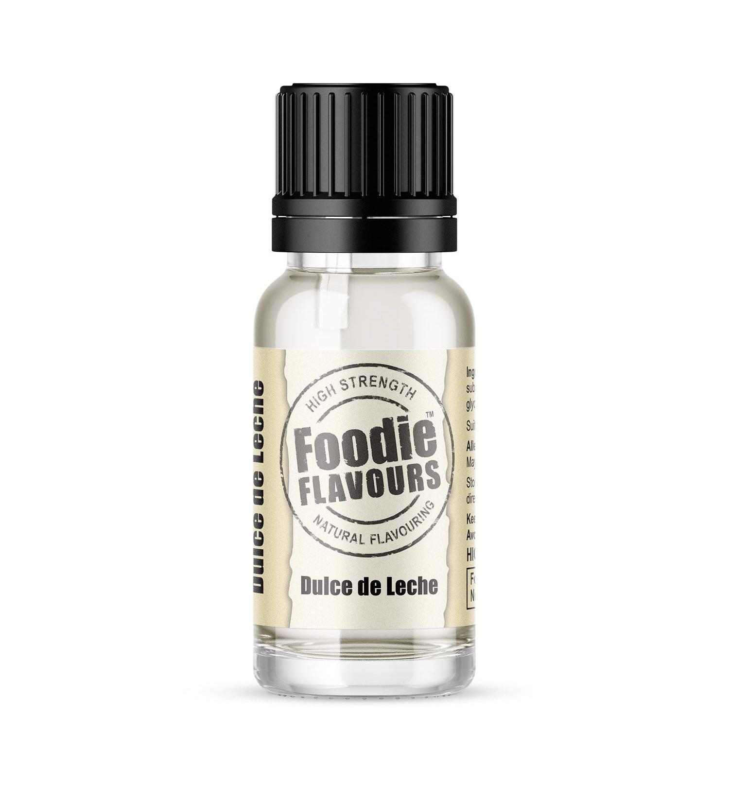 Foodie Flavours Natural Dulce de Leche Flavouring High Strength - 15ml