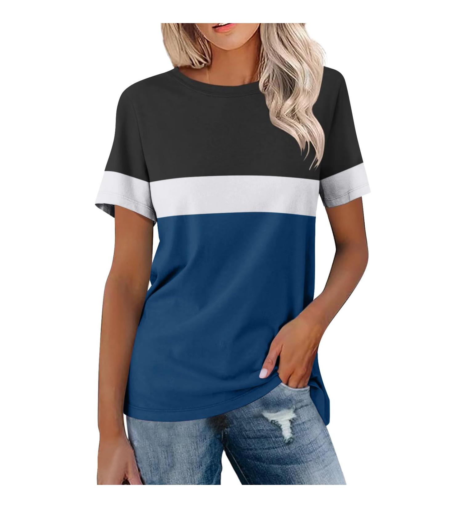 Shop Golatcr Women's Retro Dandelion Print T-Shirt - Summer Loose Oversized Cotton Tops - Buy Online on GoSupps.com