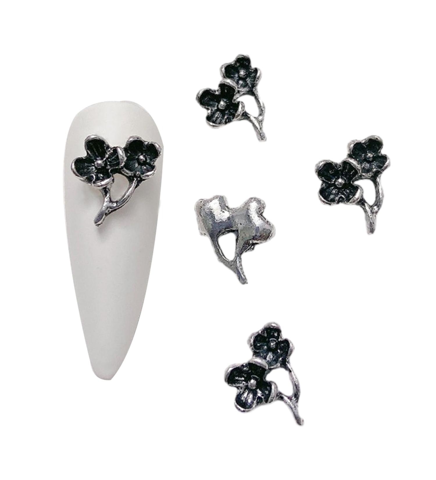 Nail Art Decoration Tips Ornament Metal Alloy Nail Art Decals Pendant Manicure Accessories Eye Catching For Girls Nail Art Accessories Decoration Decals Craft Supplies Jewelry For Girls Crystal - Buy Online on GoSupps.com