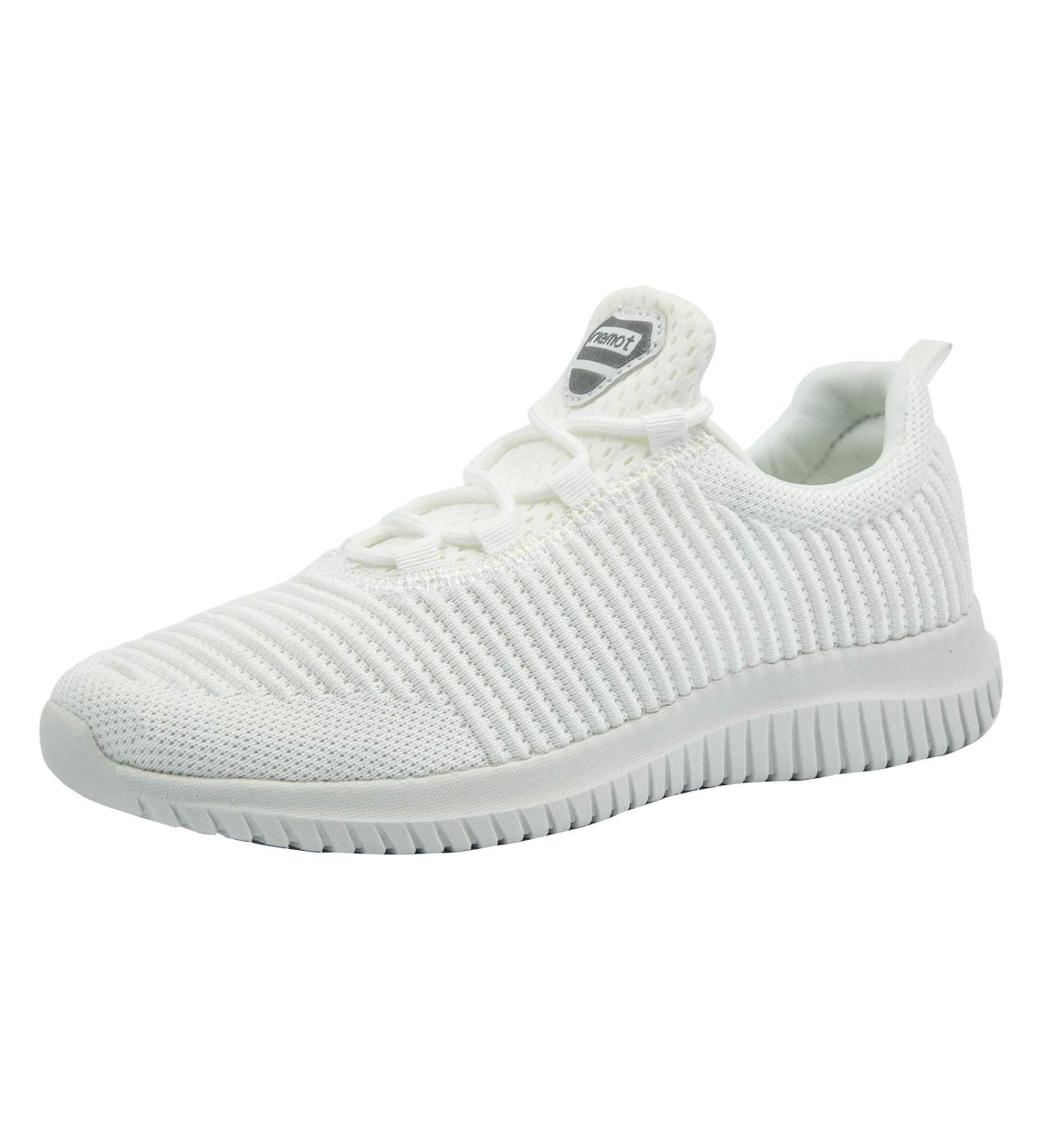 RiemoT Unisex Road Running Shoes - Breathable White Sneakers for Men | Size 42 EU - International Shipping Available - Buy Online on GoSupps.com