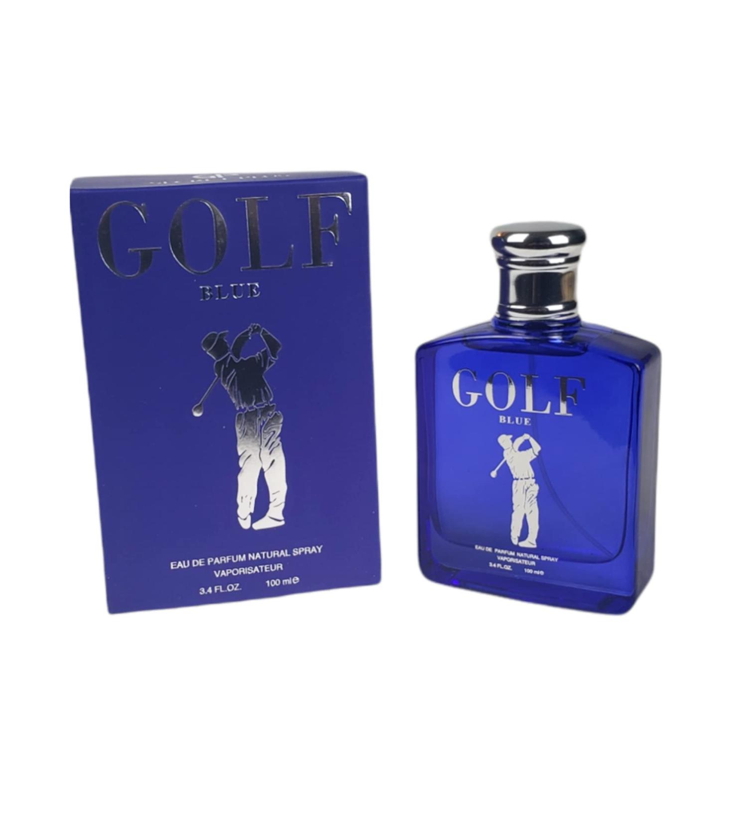 Golf Series Cologne - Blue Fragrance for Men by Secret Plus 100 ml / Eau De Parfum Natural Spary Vaporizateur Basil Fresh Orange 3.4 Fl Oz (Pack of 1) - Buy Online on GoSupps.com