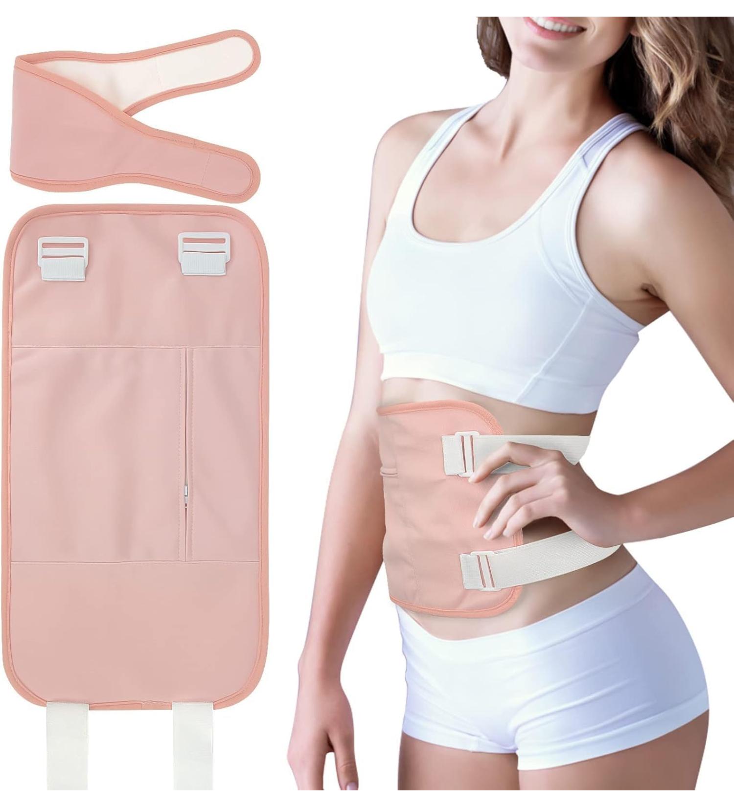 Organic Castor Oil Pack Wrap Kit Organic Castor Oil Compress Wrap Kit with Caster Oil Pack Wrap Castor Oil Wrap Pack for Liver Detox and Constipation Relief (Oil Not Included)