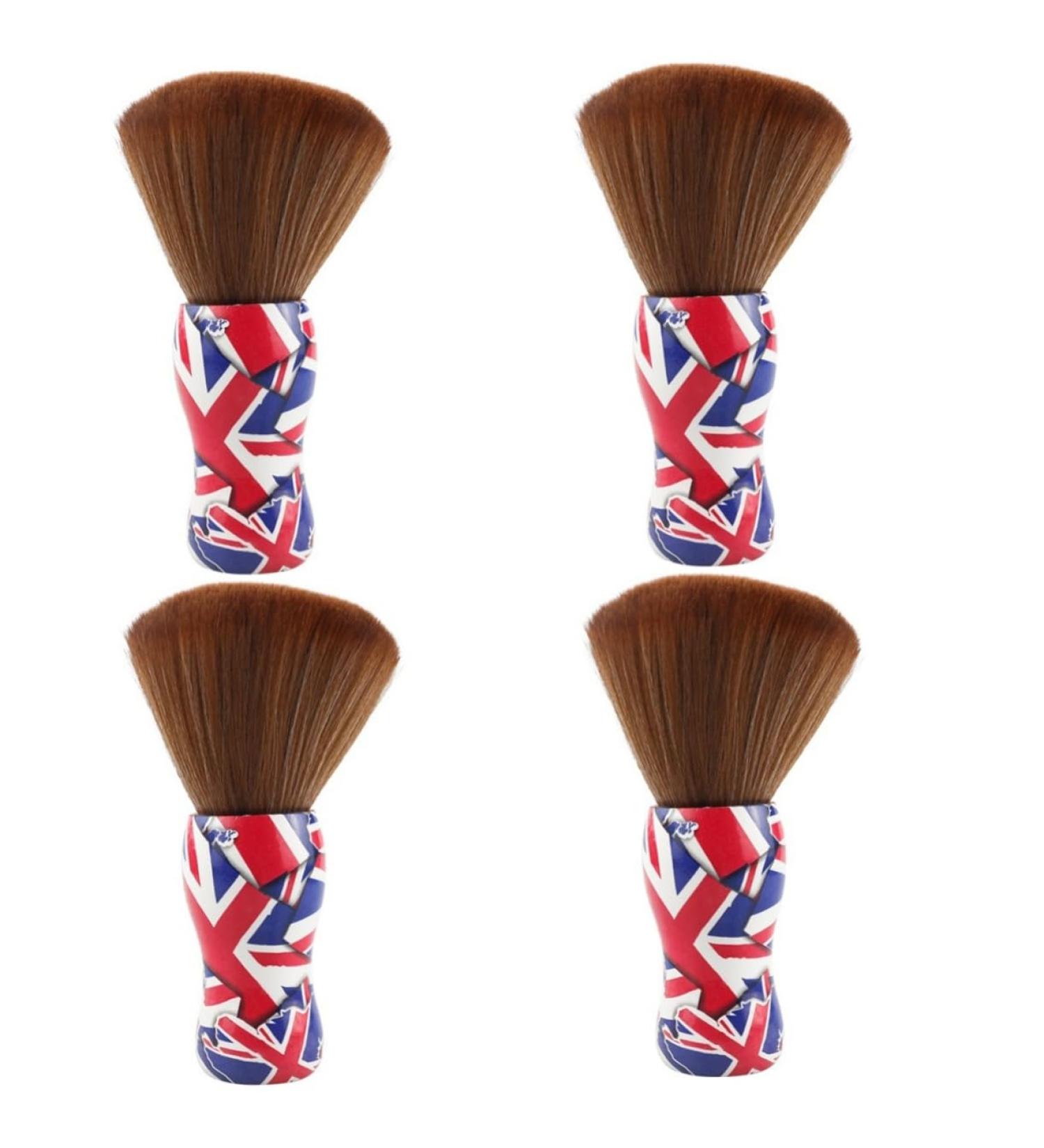 4 Pcs Hair Cleaning Brush Set - Men's Shaving Brush & Fiber Wool Manual Hairbrush - International Shipping Available - Buy Online on GoSupps.com