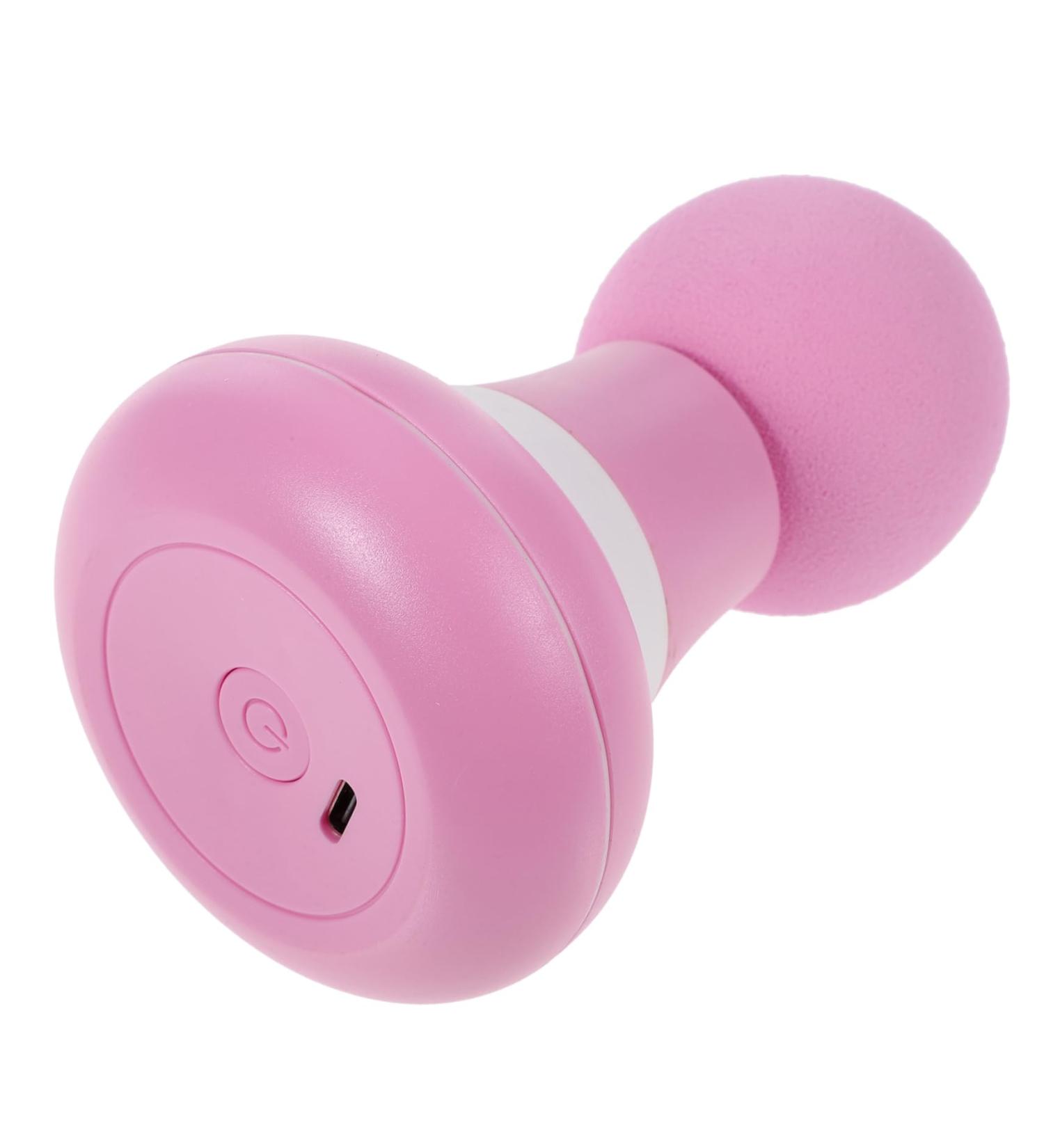 Magiclulu Mini Massage Device Set - Electric Body & Foot Massager for Comfort | Pink - Portable Fitness Tool (11.5x7.5cm) - Buy Online on GoSupps.com