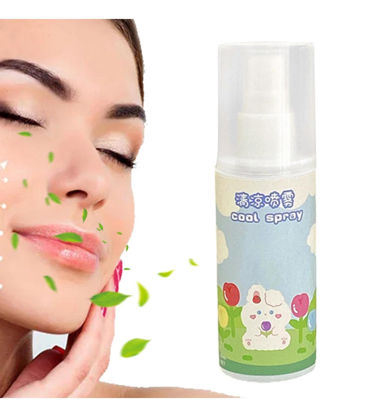 Teksome Instant Cooling Mist - 80ml Instant Cooling & Nourishing Spray Small Lightweight Instantly Reduce Temperature Spray Refreshing Protective Skin-friendly Spray For Outdoor Activities rabbit - Buy Online on GoSupps.com