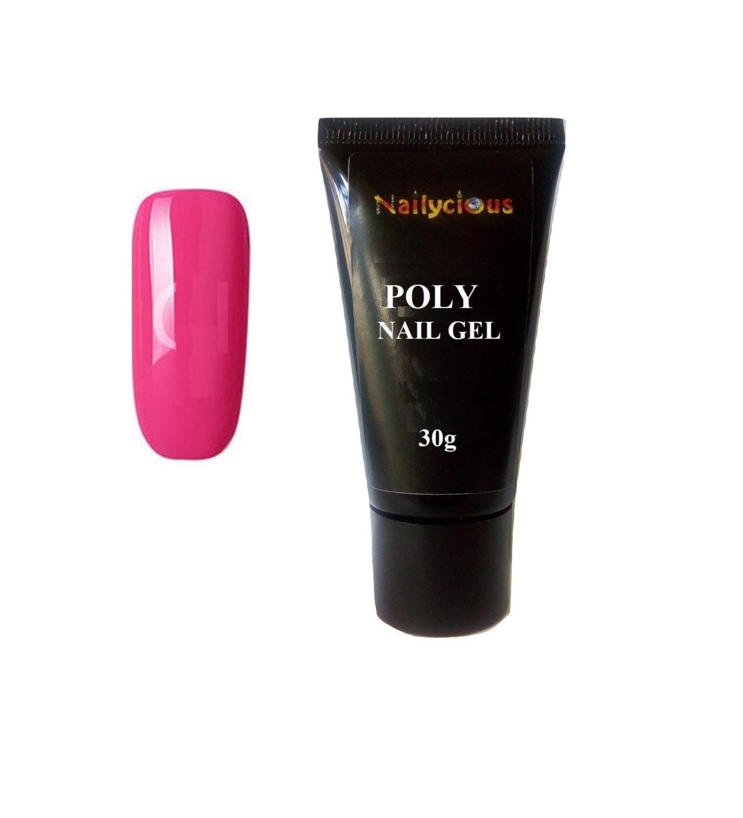 Professional Poly Nail Gel Hard Gel Crimson 30g