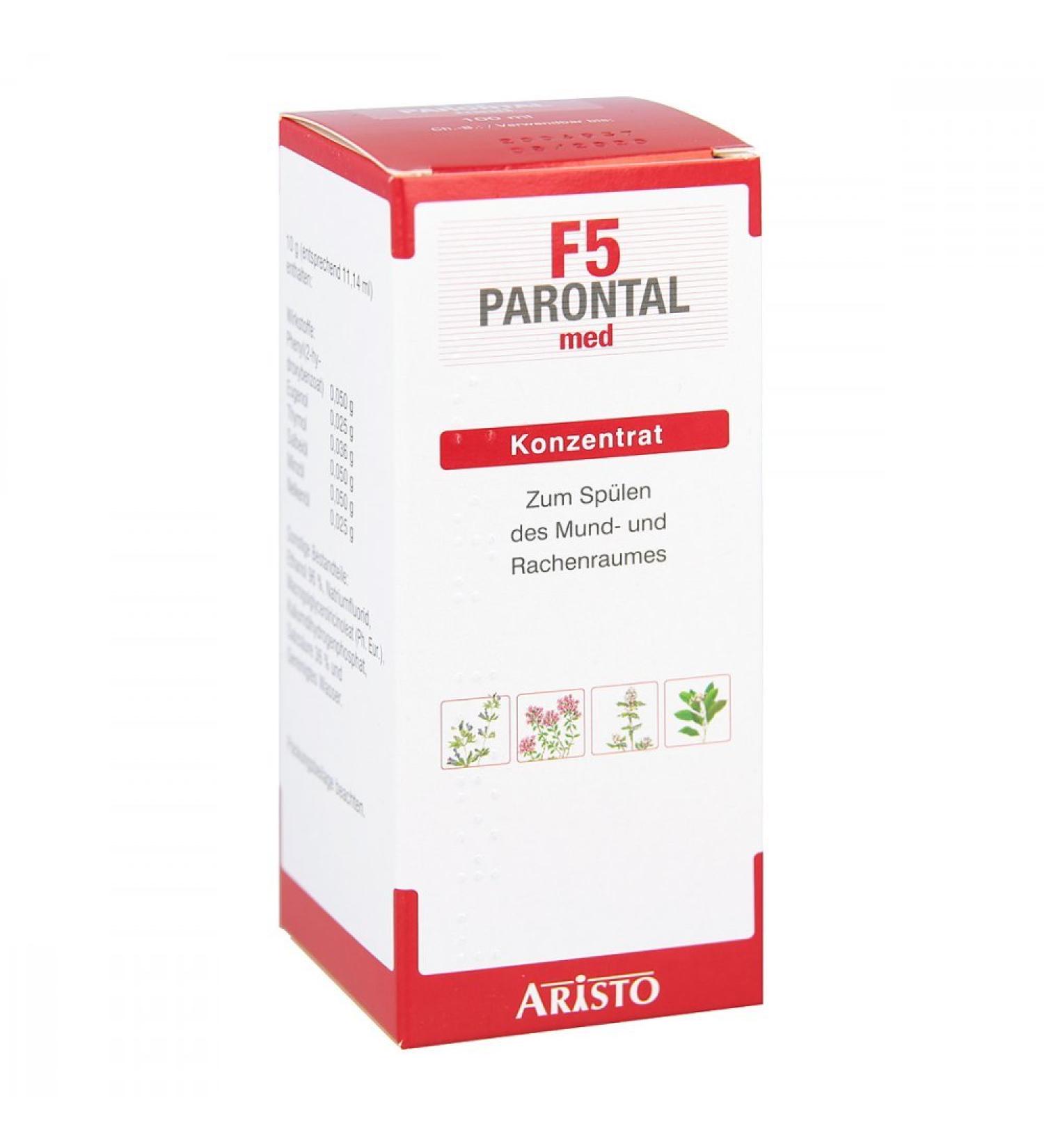 Parontal F5 Med. Solution 100ml Buy Internationally | Fast Shipping & Quality Guaranteed - Buy Online on GoSupps.com