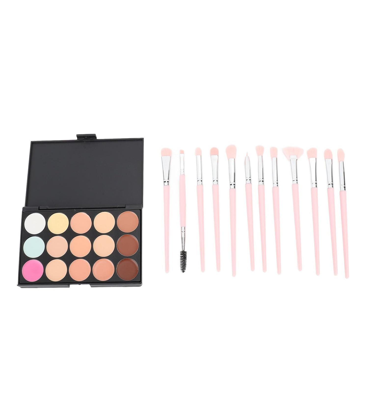 Brrnoo Makeup Sets - Professional Eyeshadow Palette & Cosmetic Brushes Kit for Girls & Women | Perfect for Daily Party & Travel - Buy Online on GoSupps.com