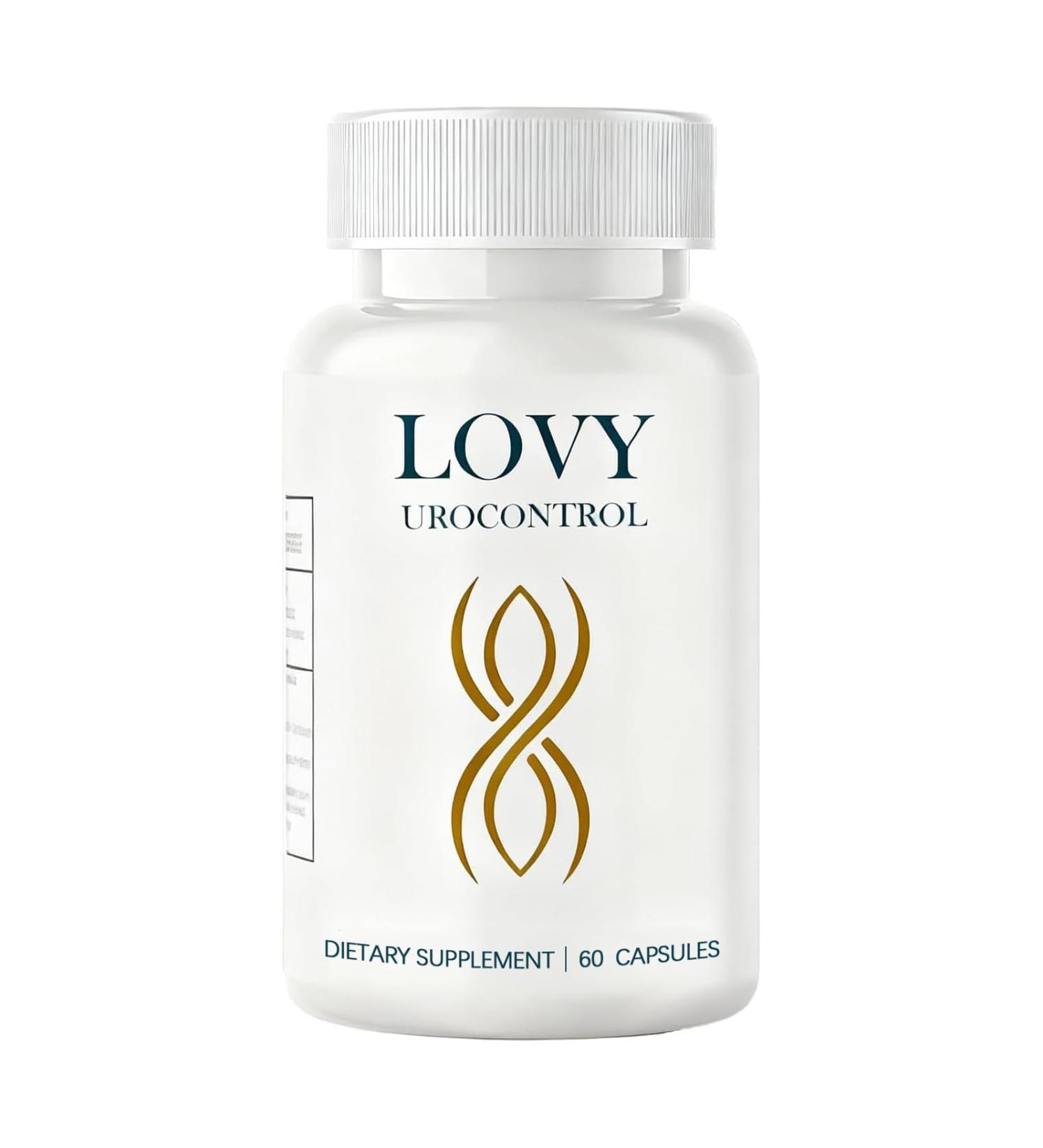 LANZF Lovy urocontrol Capsules UROCONTROL - Bladder Health Supplement-60 Capsules - Buy Online on GoSupps.com