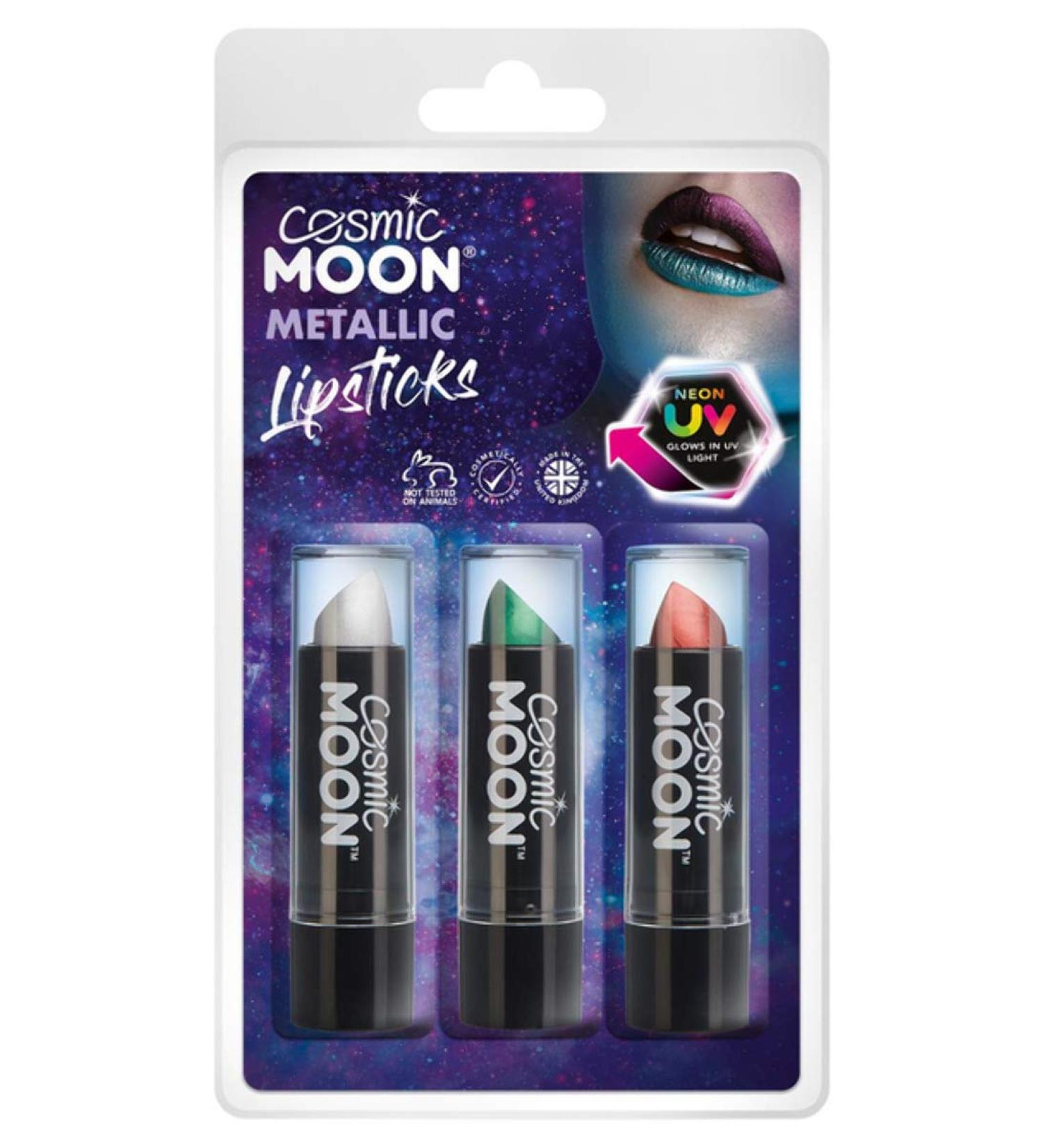 Smiffys Smiffys Cosmic Moon Metallic Lipstick