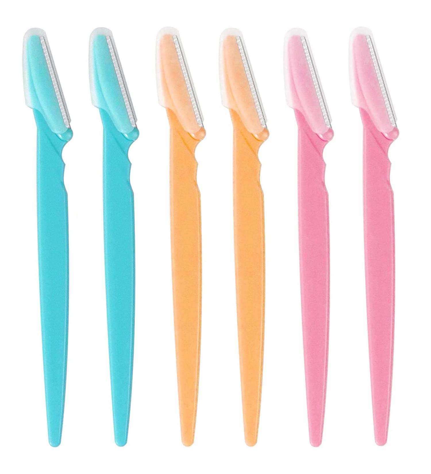 LacyMC Eyebrow Razors: 6 Pack for Trimming and Shaping Eyebrows - Buy Online on GoSupps.com