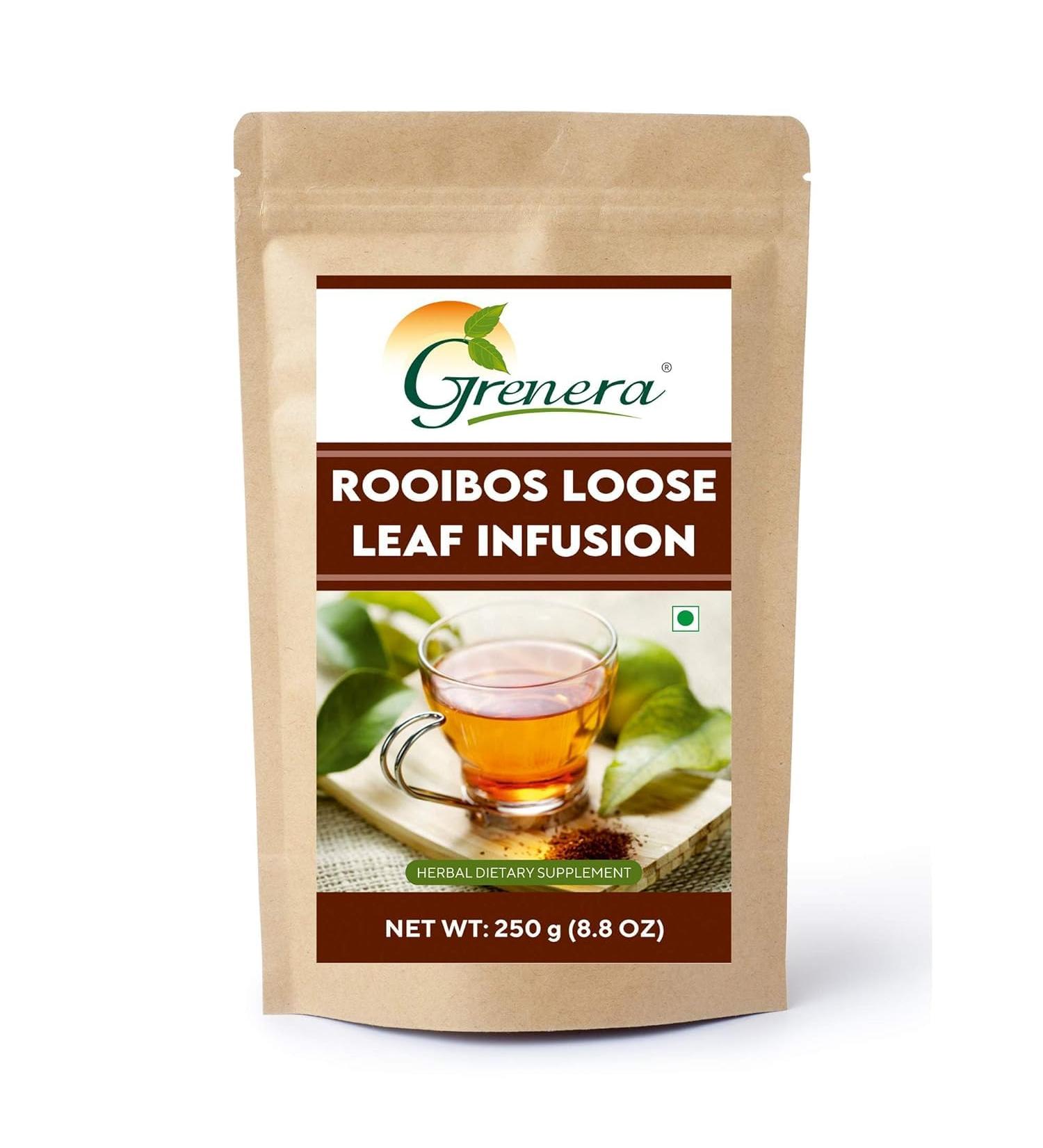 JOKE South African Rooibos Tea - 250 Grams Imported From South Africa Caffeine Free Anti Oxidant Rich Tea - Loose Leaves - Buy Online on GoSupps.com