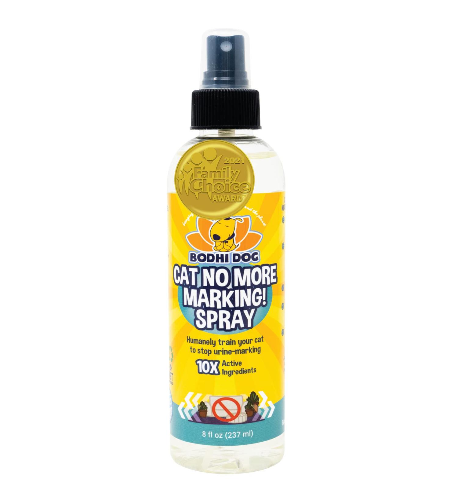 Bodhi Dog Cat No More Marking Spray 8oz - Stops Indoor & Outdoor Urine Marking | Removes Odors | Safe for Cats | Made in USA - Buy Online on GoSupps.com