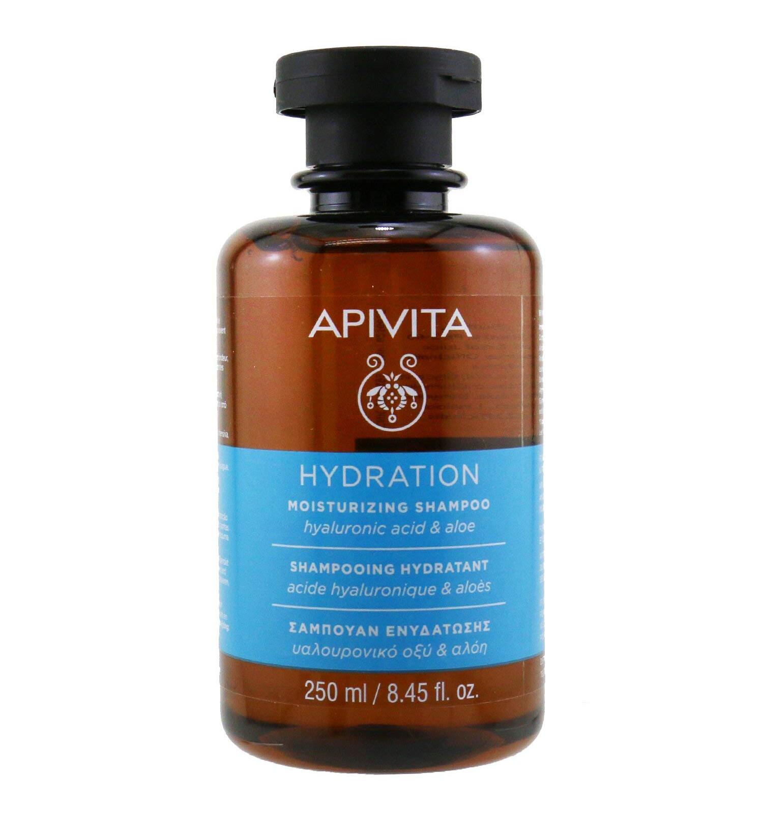 Moisturizing Shampoo with Hyaluronic Acid & Aloe (For All Hair Types) - 250ml/8.45oz - Buy Online on GoSupps.com