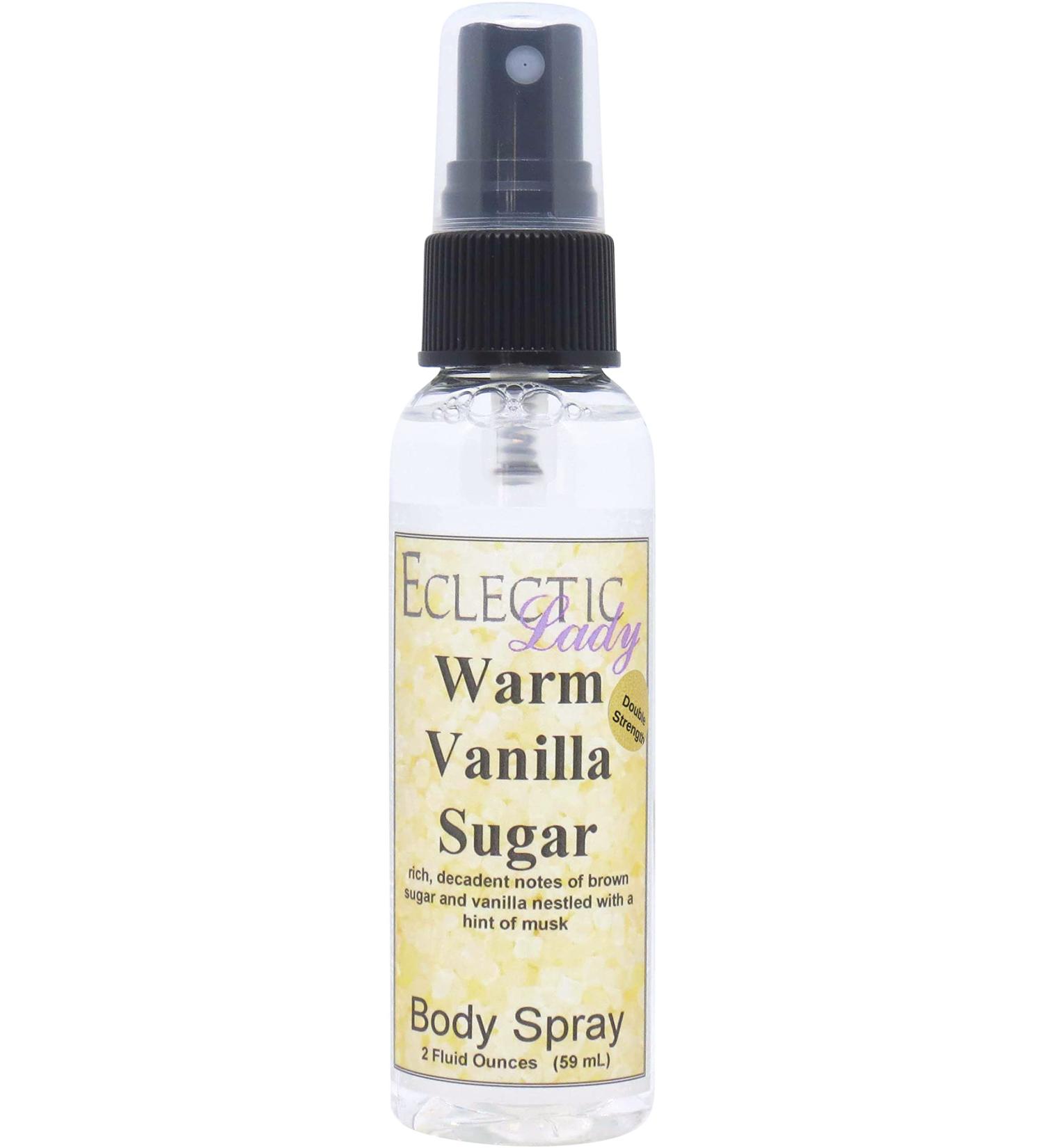 Warm Vanilla Sugar Body Spray Body Mist for Women with Clean Light & Gentle Fragrance Long Lasting Perfume with Comforting Scent for Men & Women Cologne with Soft Subtle Aroma For Daily Use Double Strength 2 Fl Oz (Pack of 1) - Buy Online on GoSupps.com