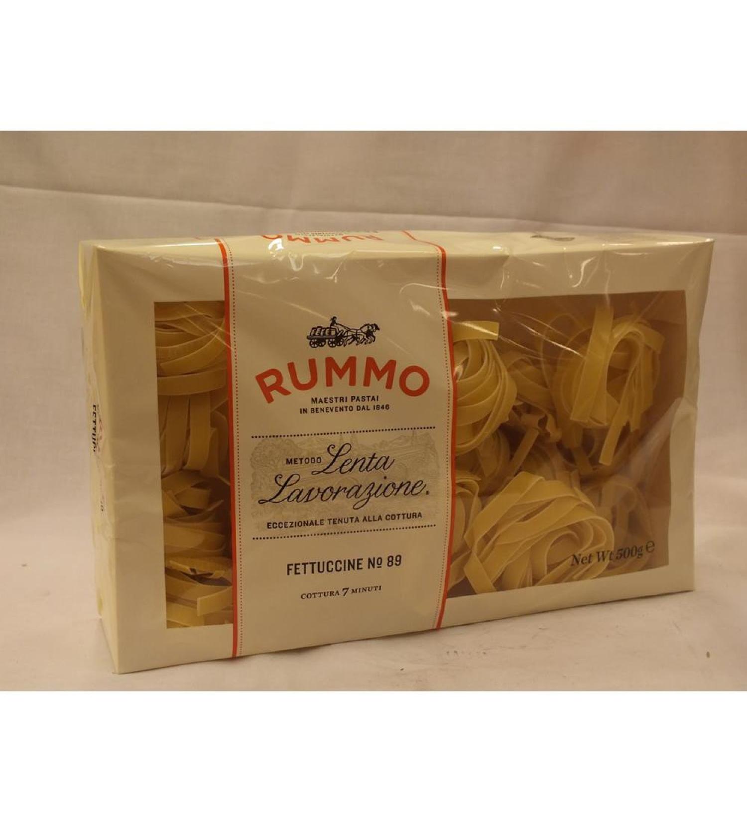 Rummo Rummo Slow Processing Fettuccine No.89 500g Bag (Pasture Nest)