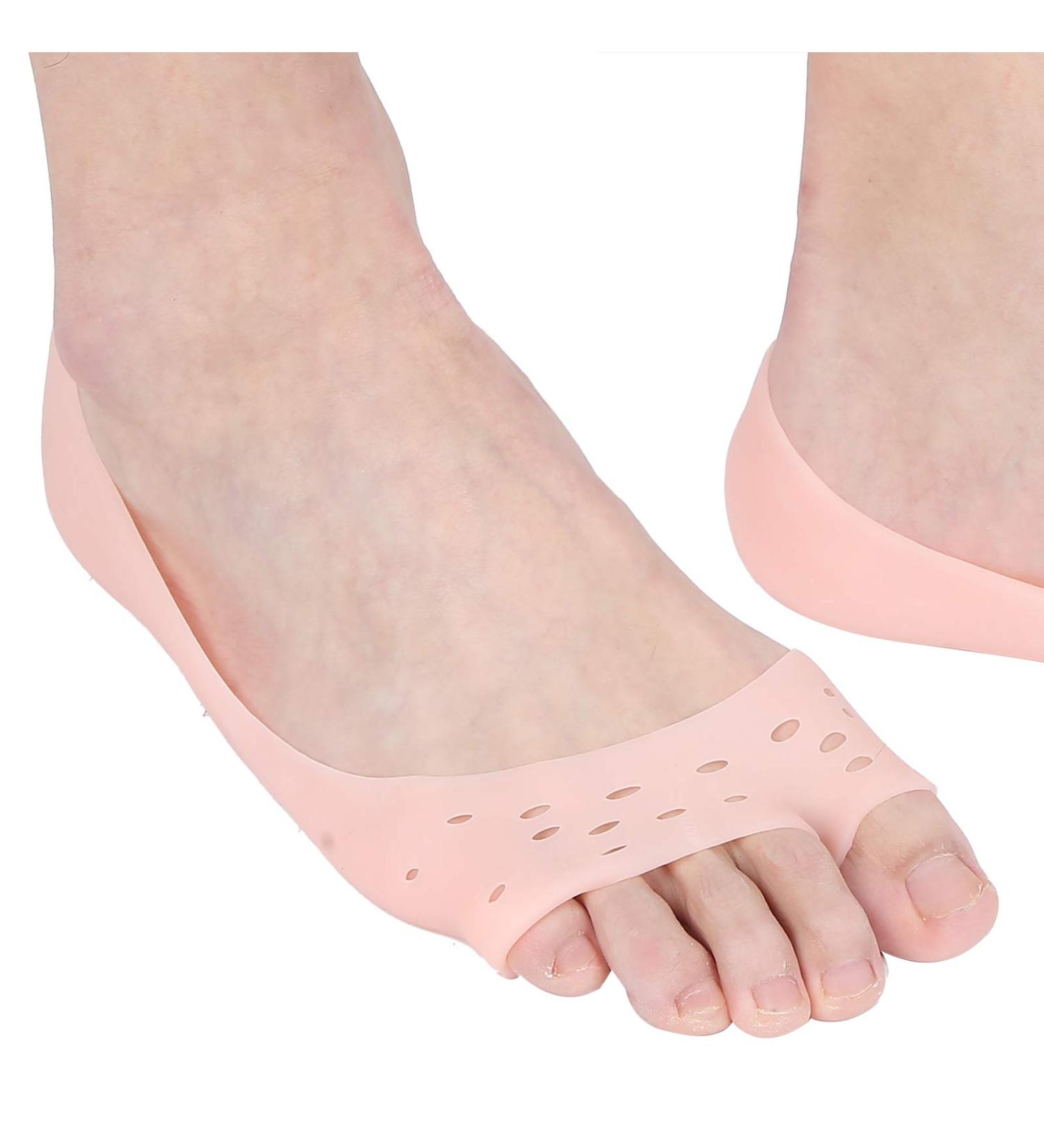 Buy Moisturizing Silicone Socks - Non-Slip Design to Prevent Dry Cracked Heels | International Shipping - Buy Online on GoSupps.com