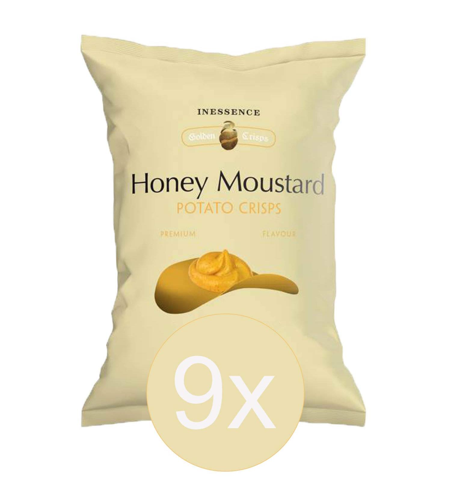 Buy 9x Rubio Honey Mustard Chips - Gluten-Free Spanish Potato Chips | Large Pack 125g - Buy Online on GoSupps.com
