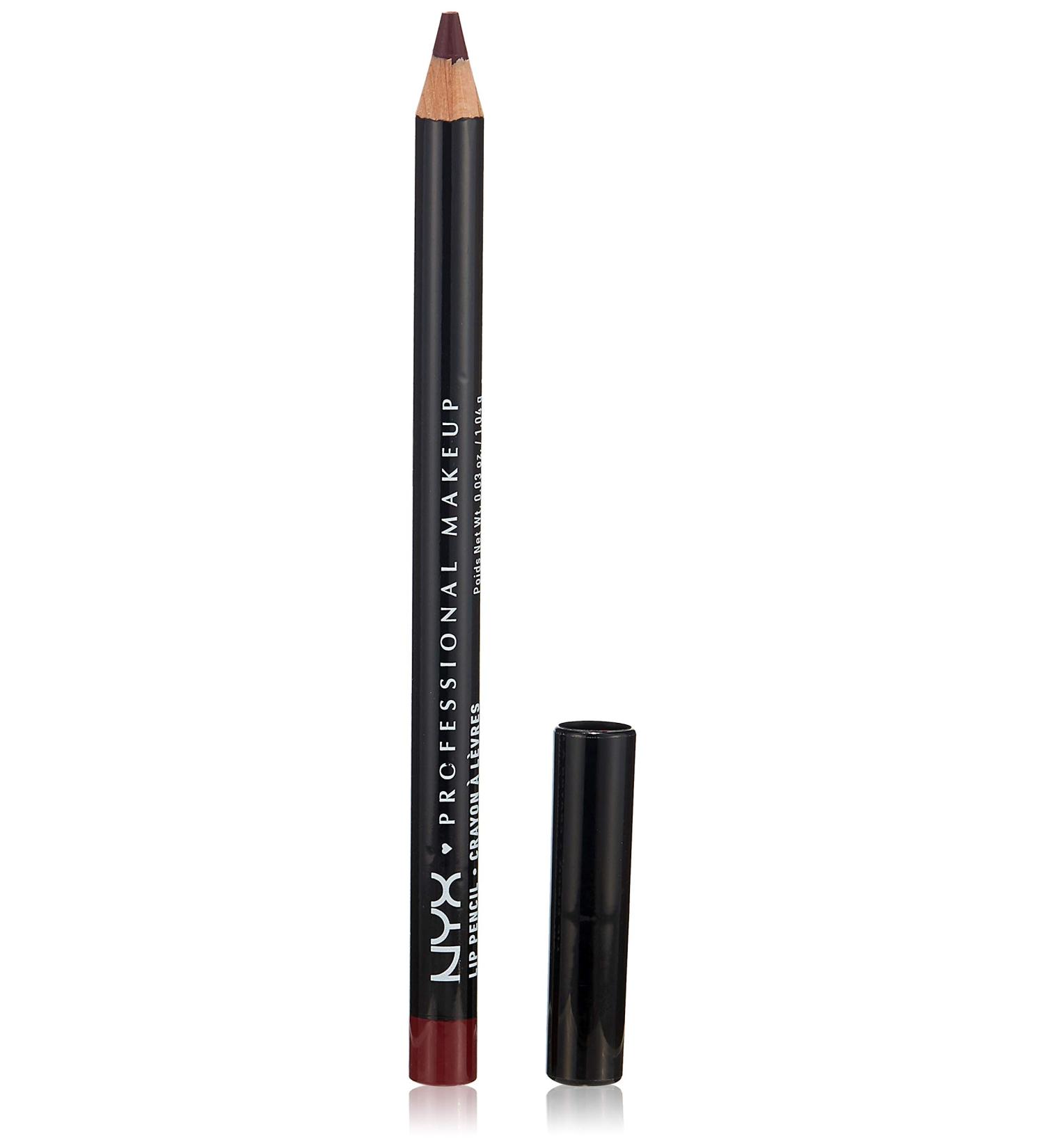 NYX Cosmetics Slim Lip Pencil - Deep Purple - Buy Online on GoSupps.com
