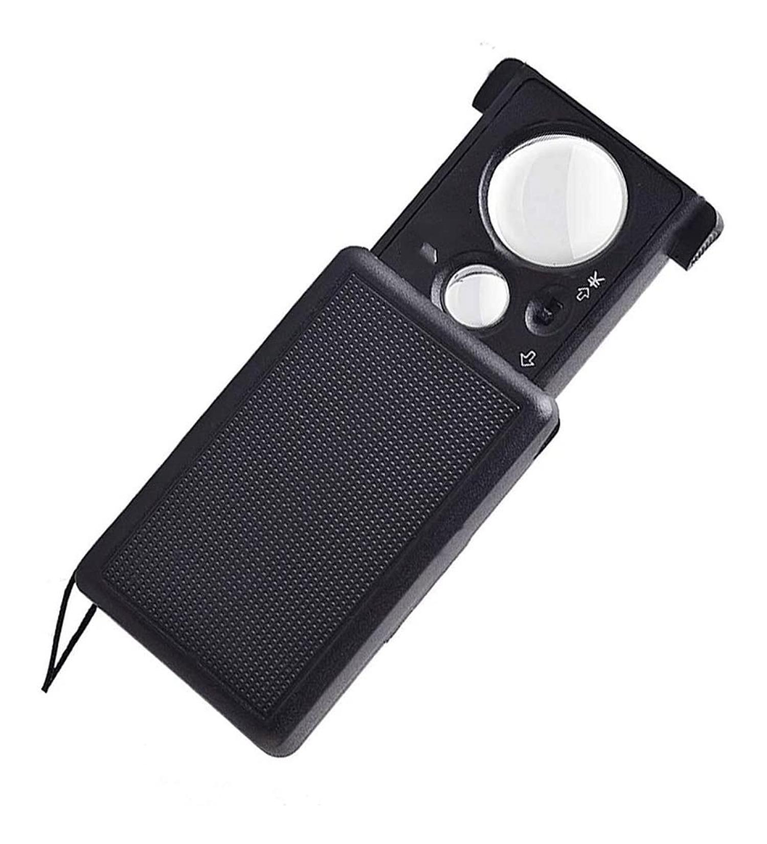 Jewelry and Jade Identification High-Definition Portable Pull-Type Antique Magnifying Glass with Lights - Buy Online on GoSupps.com