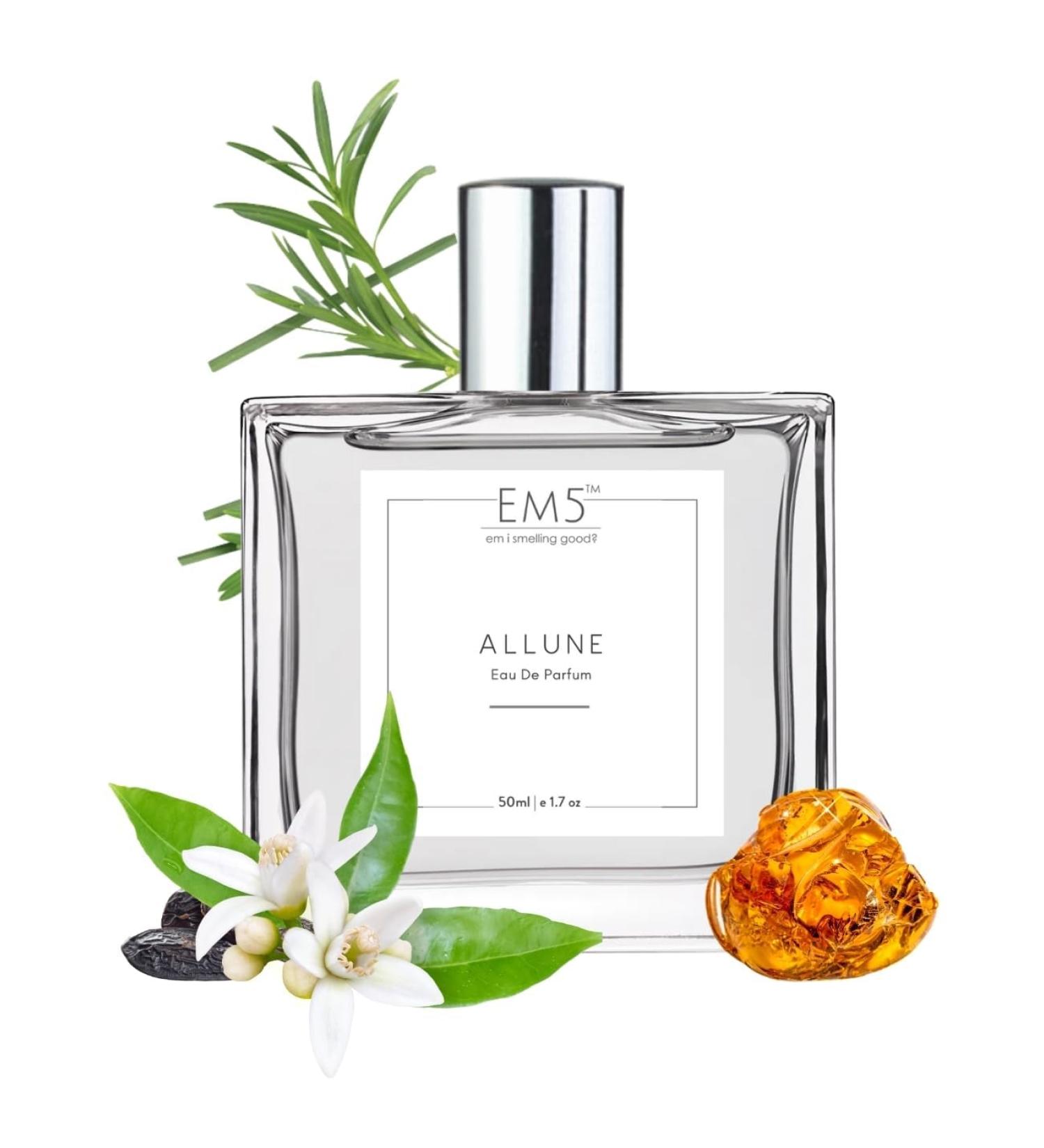 EM'5 Allune Perfume for Men | Citrus Aromatic Vanilla Fragrance | EDP Strong and Long Lasting Spray | Luxury Gift for Men. - Buy Online on GoSupps.com