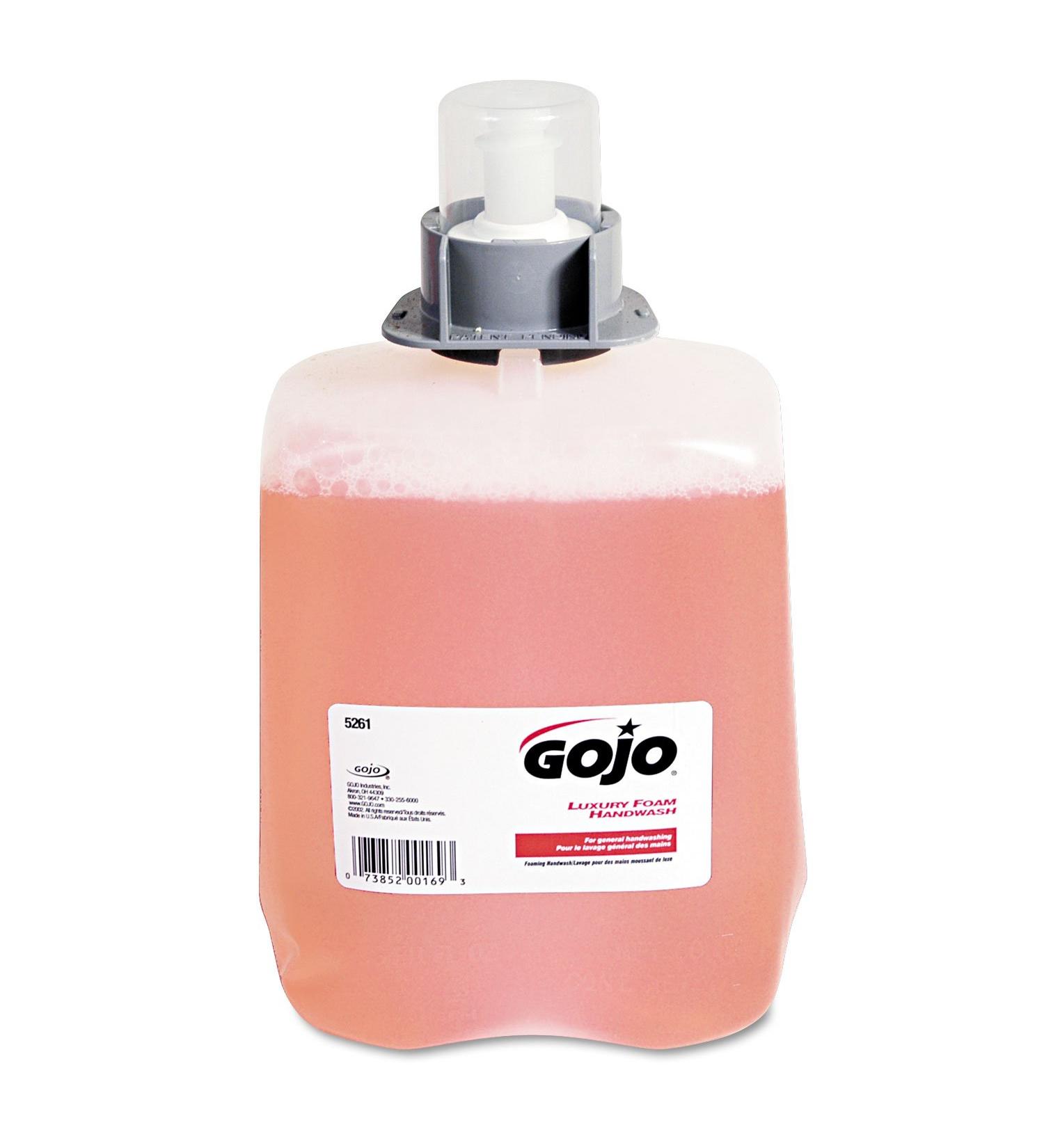 GOJO 526102 Luxury Foam Handwash Refill 2000mL Cranberry Scent - Buy Online on GoSupps.com