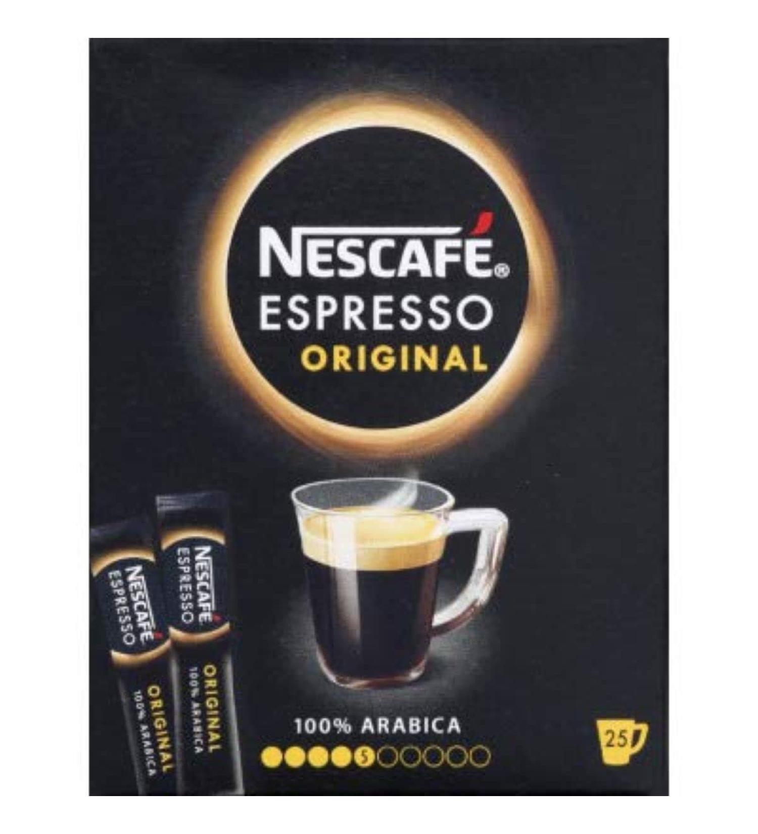 Nescafé Café Soluble Espresso Original Sticks - 25 sticks, 50g