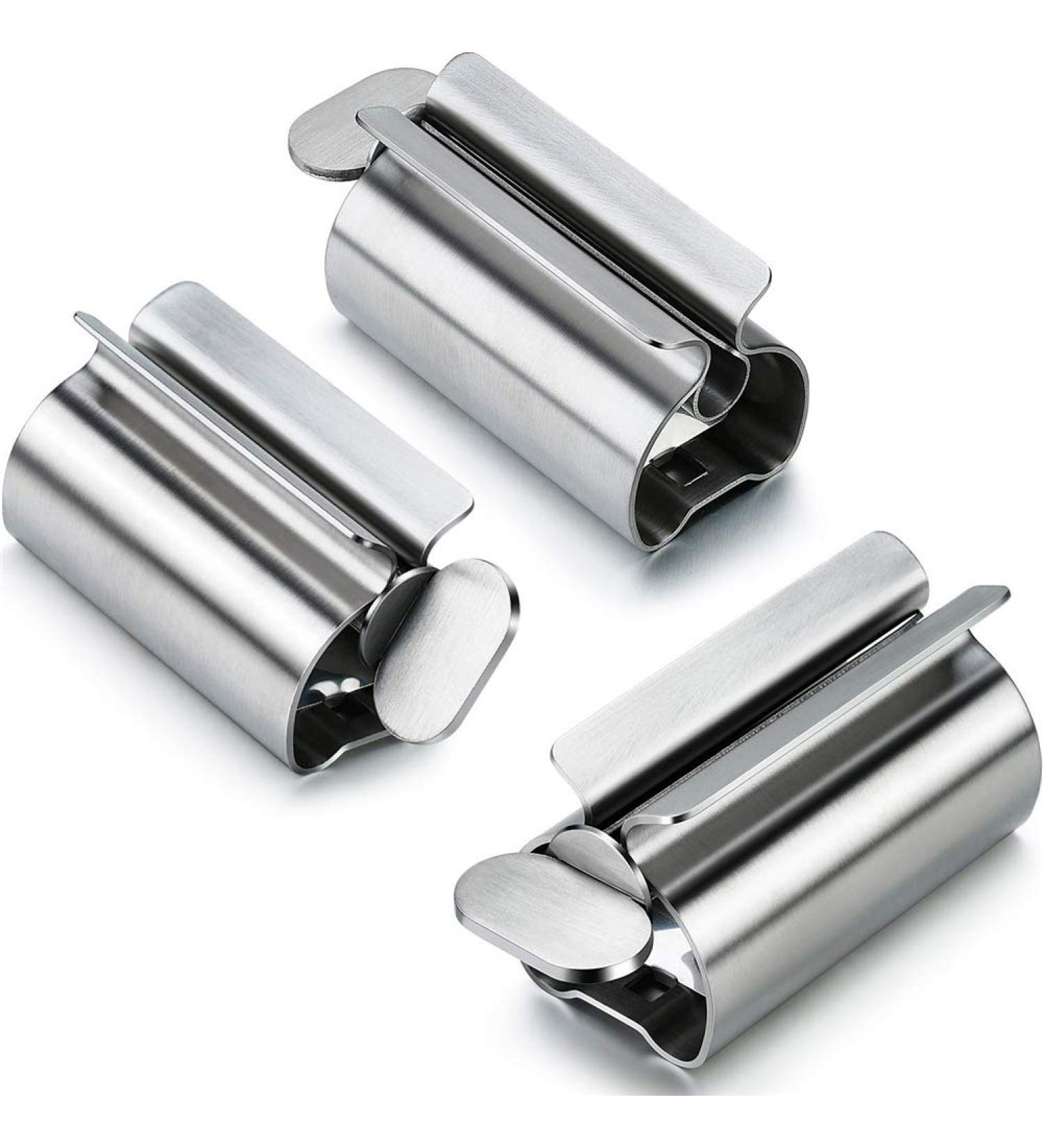 Ardentity 3-Piece Metal Tube Squeezer Set | Toothpaste Dispenser & Holder for Bathrooms - International Shipping Available - Buy Online on GoSupps.com