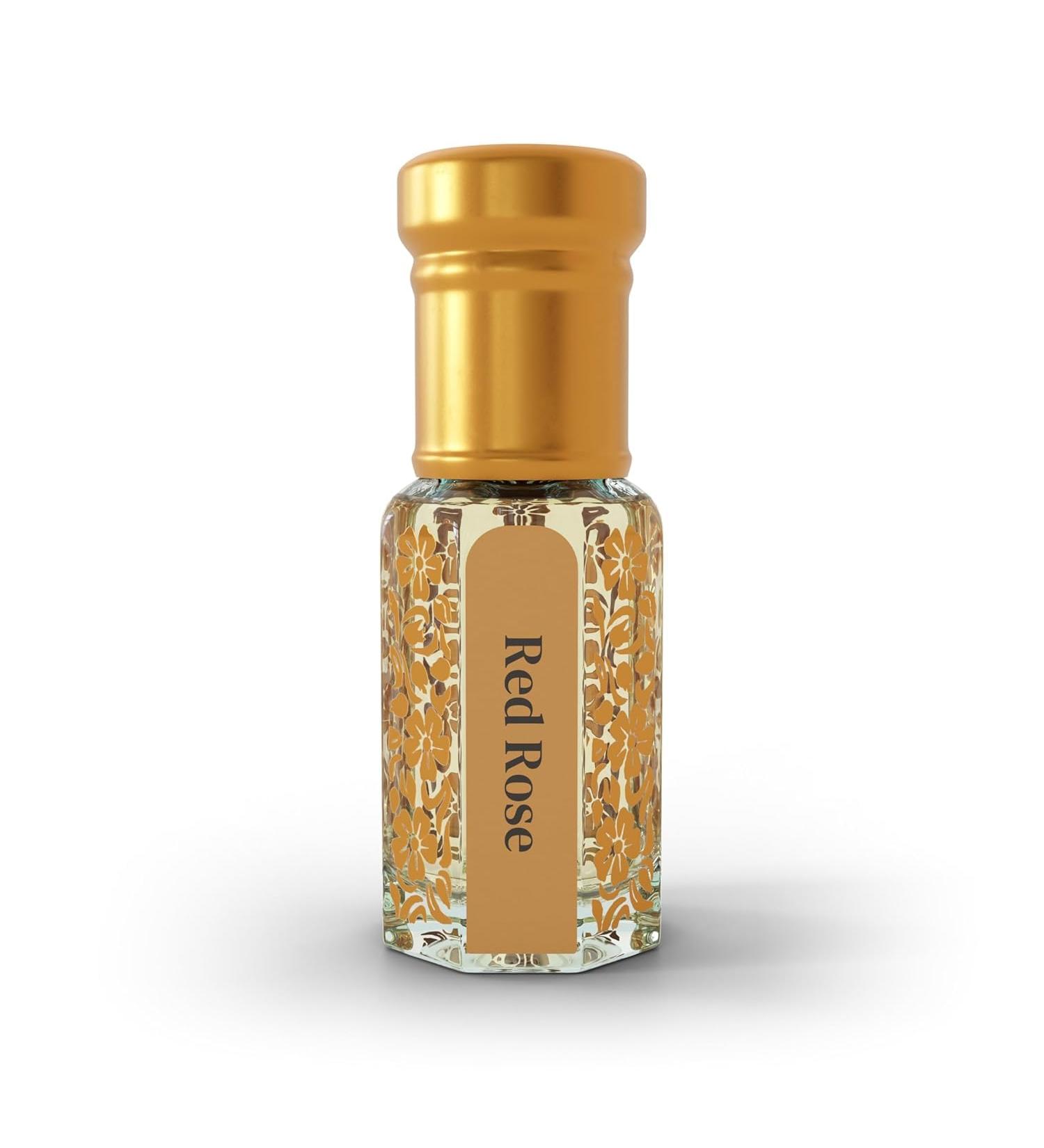 Red Rose Attar Original Pure Long-Lasting By Noman 100% Alcohol Free 6.0ml in Luxury Bottle Best for Men and Women - Buy Online on GoSupps.com