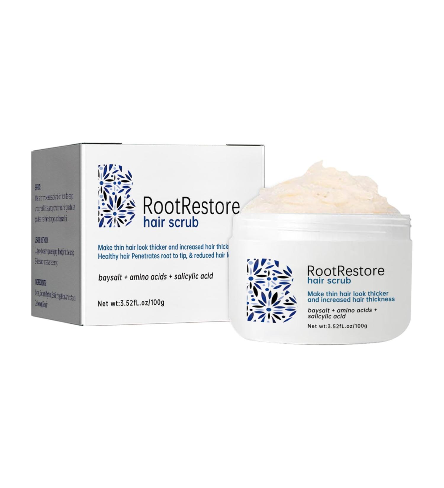 100g Hair Scrub for Scalp Exfoliating Hair Mask with Salicylic Acid & Sea Salt to Reduce Hair Loss Remove Buildup Soothe Itchy Scalp and Promote Thicker Healthier Hair Growth - Buy Online on GoSupps.com