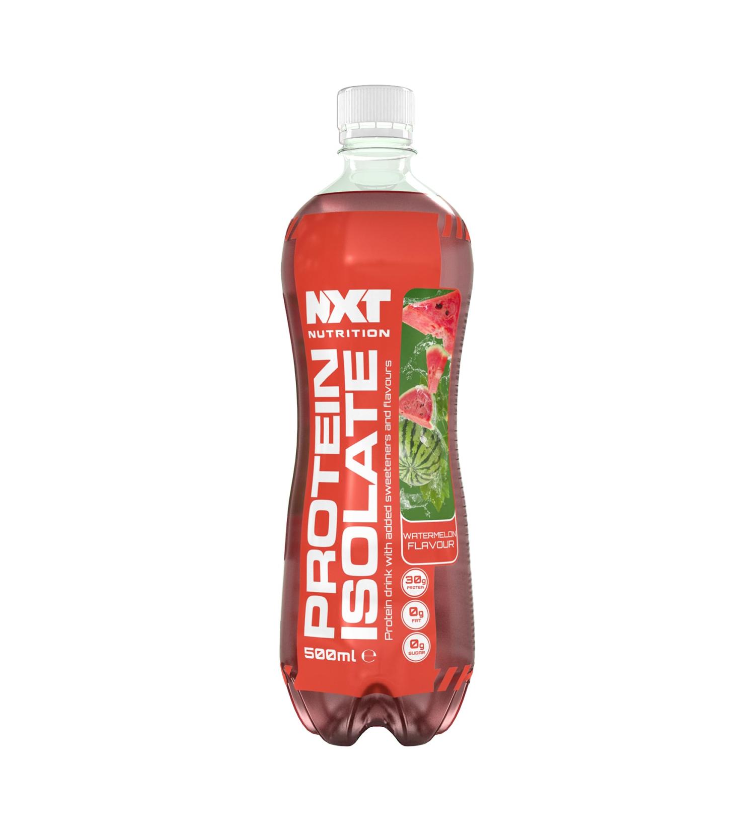 NXT Beef Protein Isolate - 12x500ml | Muscle Building & Recovery | Alternative to Whey | 30g Protein | Ready to Drink | Watermelon - Buy Online on GoSupps.com