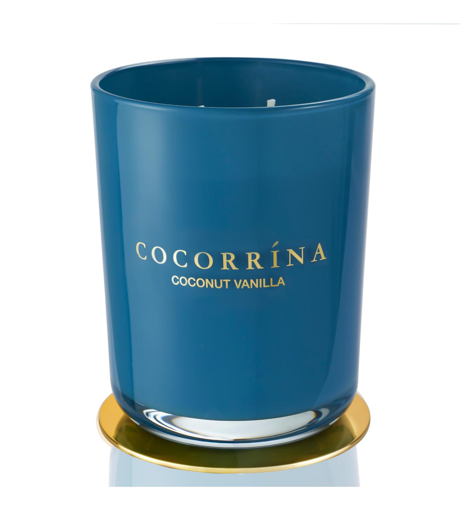 Cocorr na Coconut Vanilla Candle - 420g Soy Candle with 2 Wicks - 46 Hour Burn Time - Perfect Christmas Gift - Buy Online on GoSupps.com