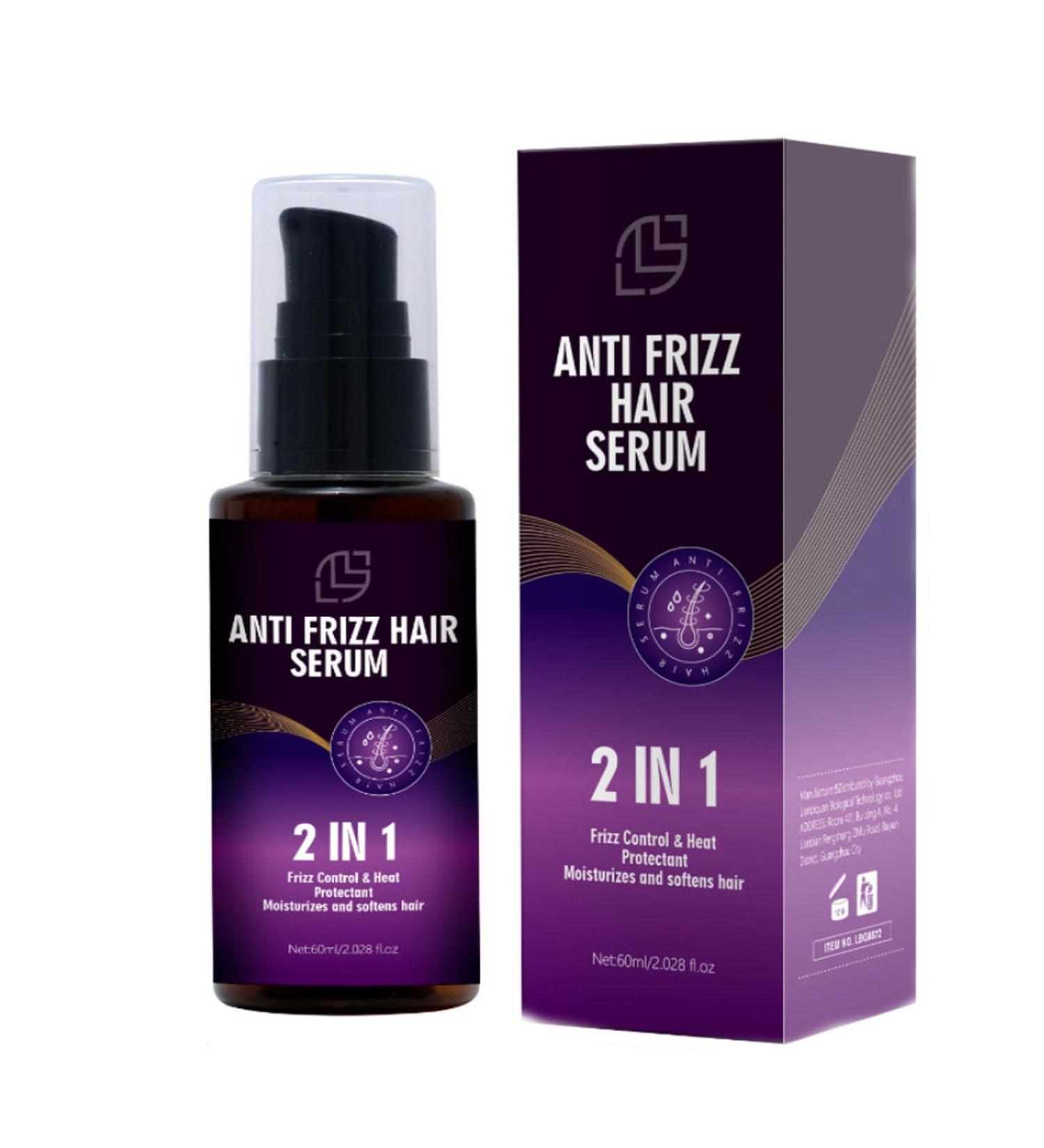 Anti Frizz Hair Serum Serum for Dry and Frizzy Hair Moisturizing and Nourishing Hair Oil Repair Treatment Heat Protection Frizz Control  - Buy Online on GoSupps.com